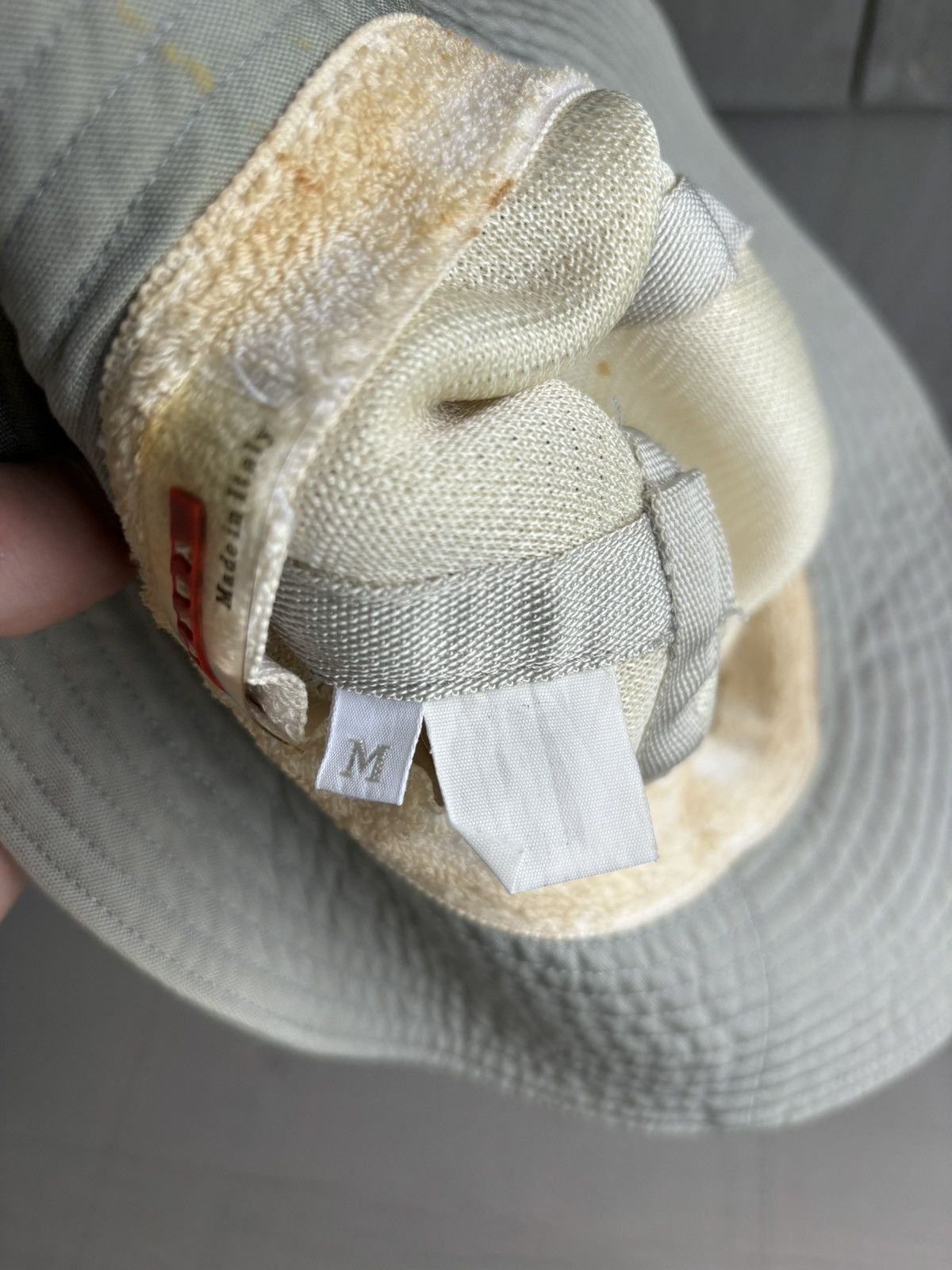 Prada × Vintage Vintage Prada Sun Hat SS 2000s Linea Rosa Y2K Bucket M Brim Size ONE SIZE - 6 Thumbnail
