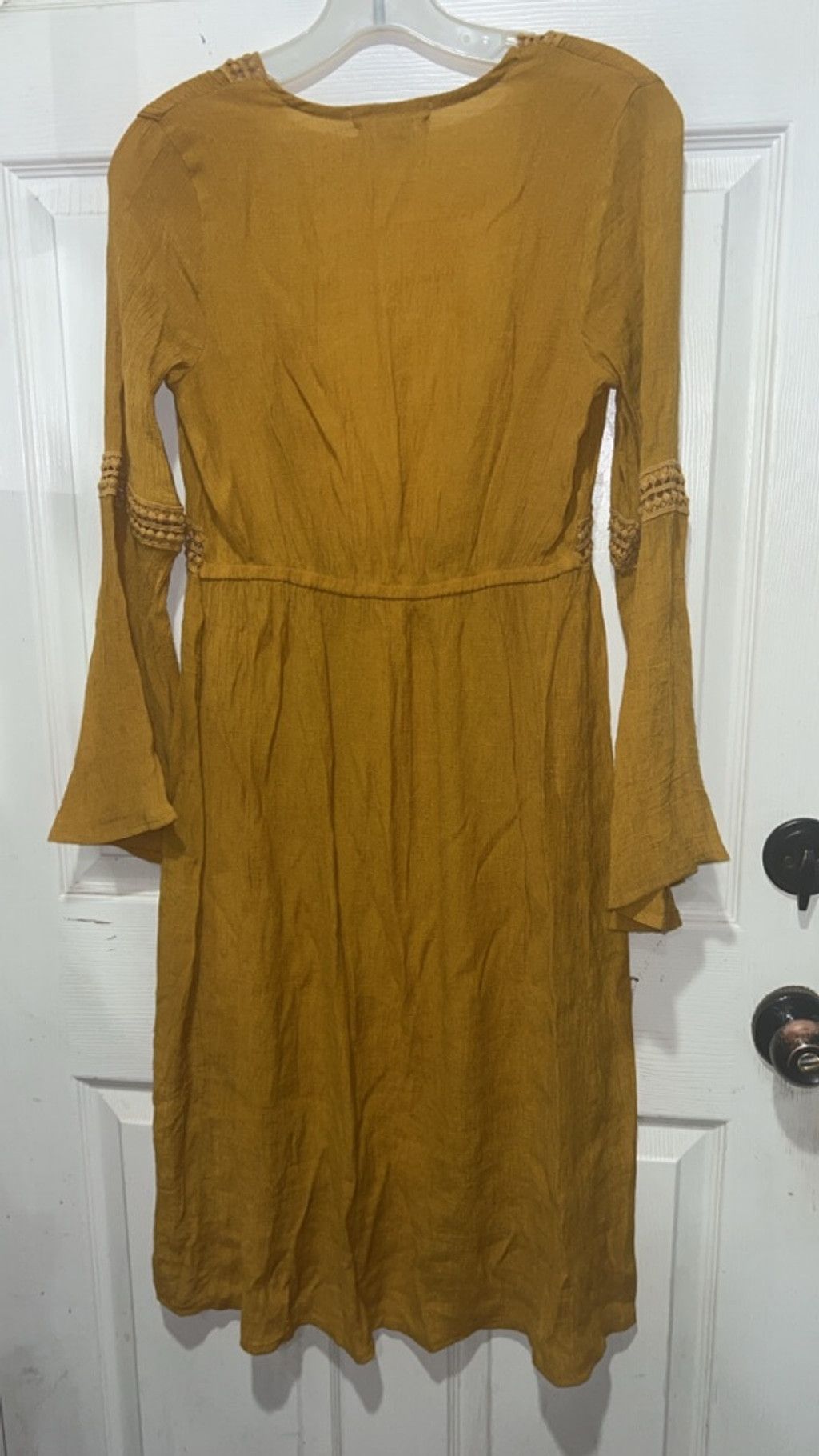 Other bohemian style robe w long bell sleeves mustard Size S / US 4 / IT 40 - 4 Thumbnail
