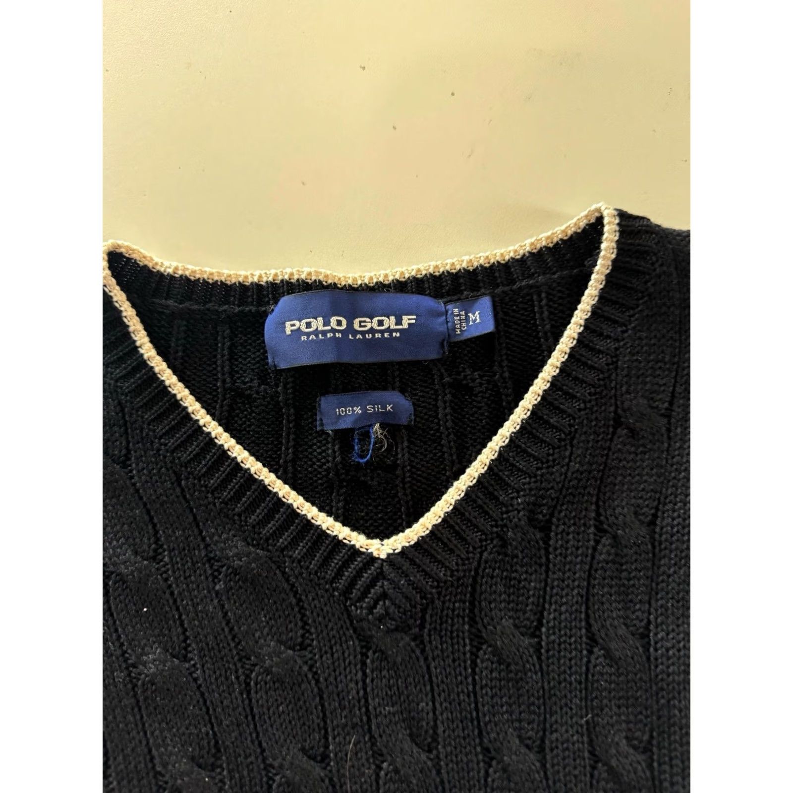 Ralph Lauren Polo Golf Ralph Lauren 100% Silk Knit SWEATER Medium M Men Shirt Men Silk Knit Sweater Polo Golf Ralph Lauren 100% Silk Knit SWEATER Medium M Size US M / EU 48-50 / 2 - 3 Thumbnail