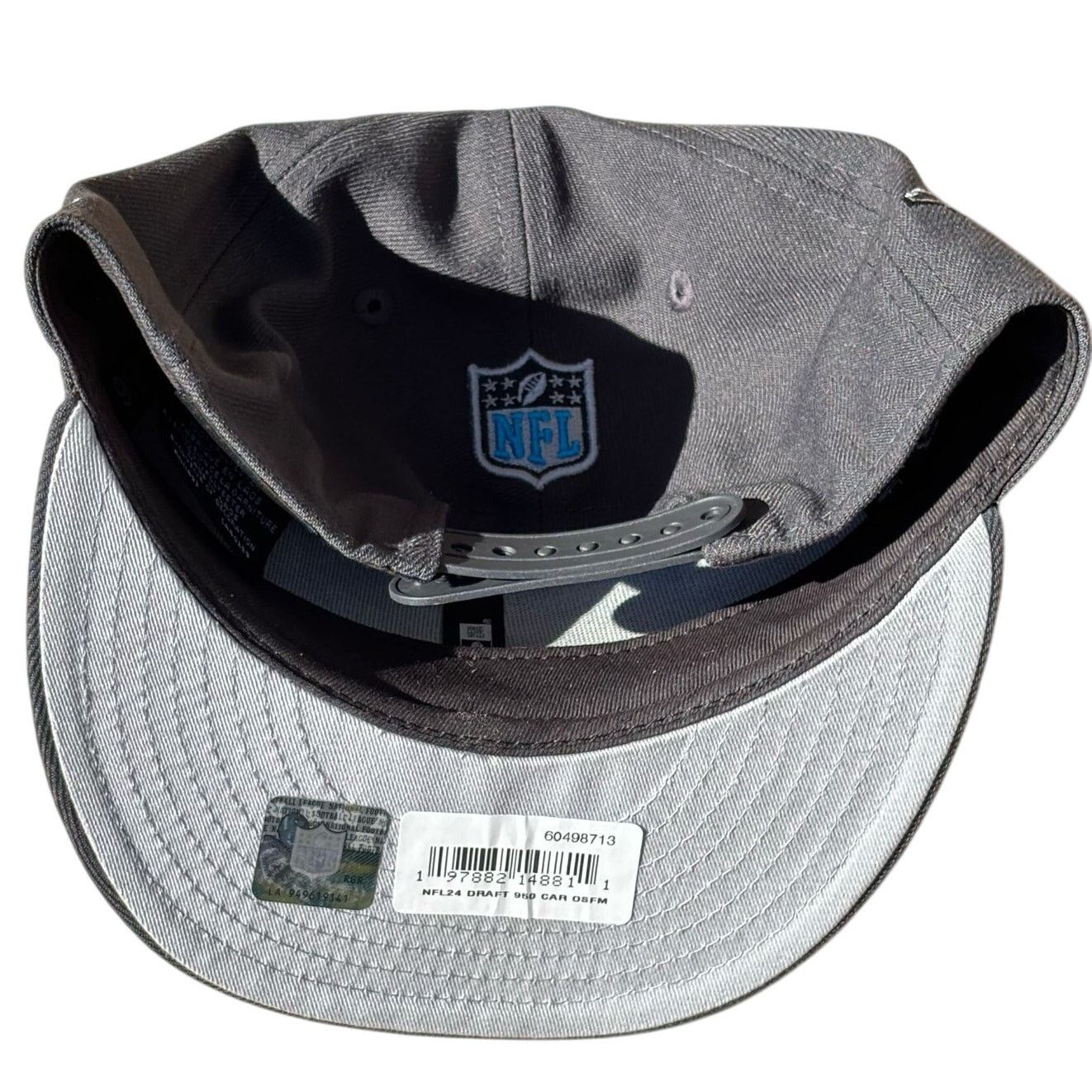 NFL Black Carolina Panthers NFL Men's Hat Size ONE SIZE - 8 Thumbnail
