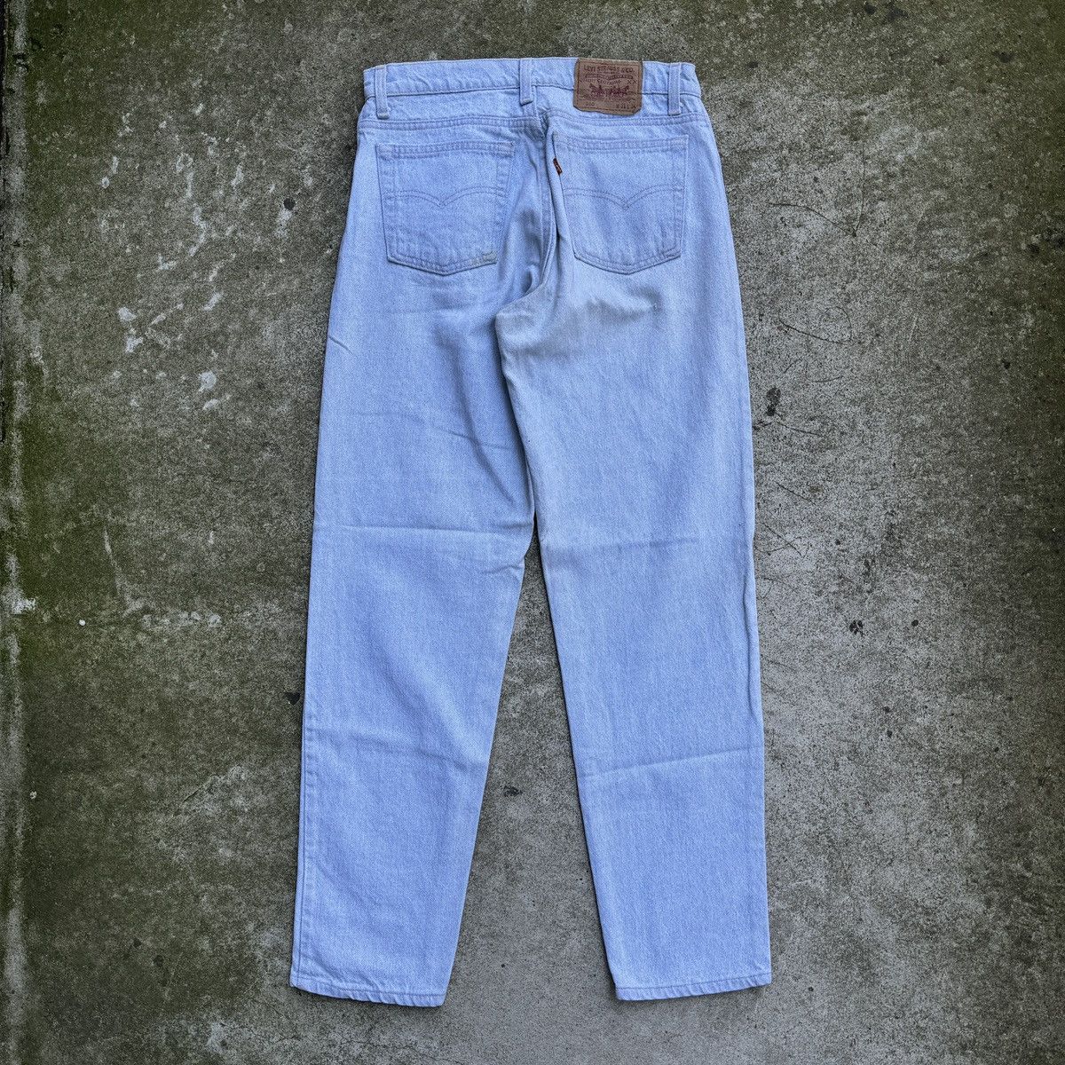Levi's 90s Levi's 550 Light Wash Baggy Jeans ERD Grunge Chrome Size US 30 / EU 46 - 1 Thumbnail