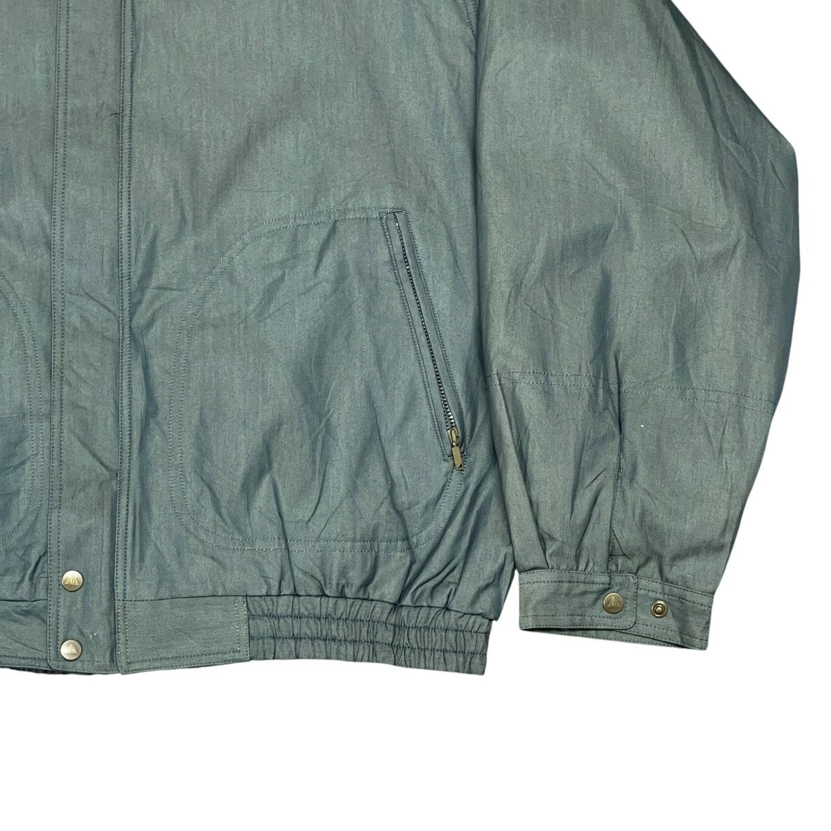 Alfred Dunhill Vintage 90s Alfred Dunhill Sport Light Bomber Jacket Size US XL / EU 56 / 4 - 4 Thumbnail