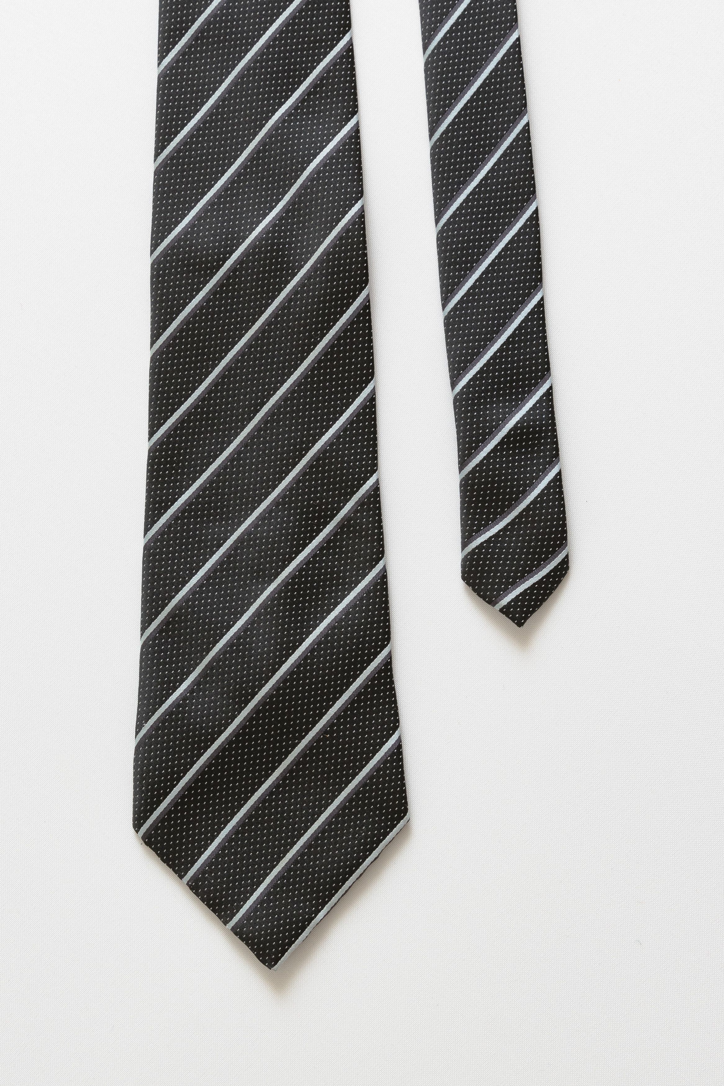 Vintage Roccobarocco Tie abstract pattern print necktie silk tie 040 Size ONE SIZE - 3 Thumbnail