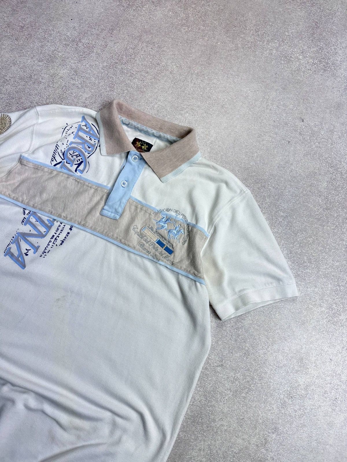 La Martina Vintage 90s La Martina Y2K Polo Shirt S Size US S / EU 44-46 / 1 - 3 Thumbnail