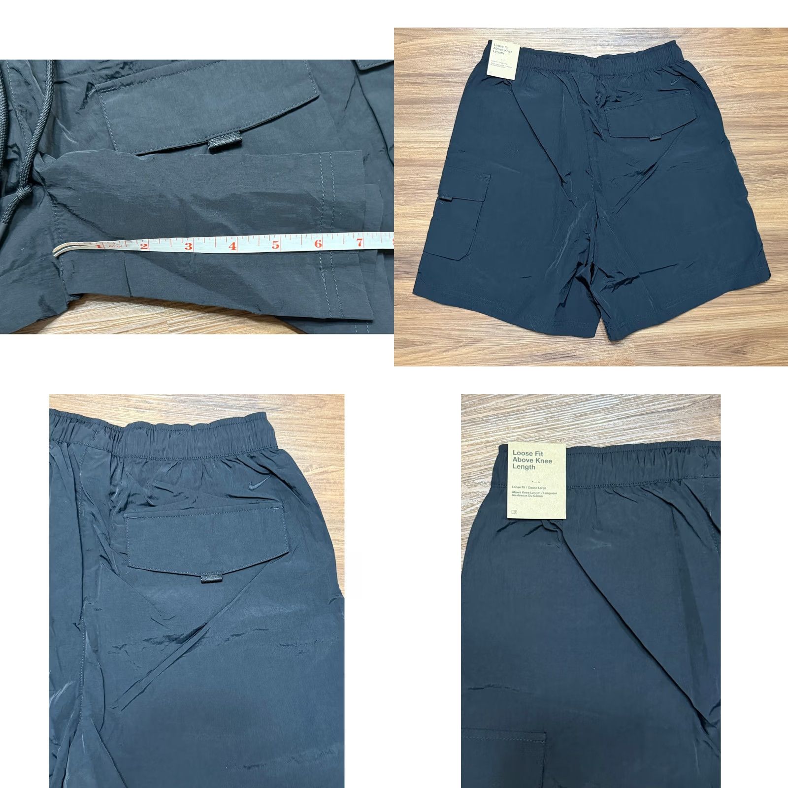 Nike Nike Tech Woven Loose Fit Cargo Shorts Black Nylon Utility (HJ0677-010) Size S Size US 28 / EU 44 - 8 Thumbnail