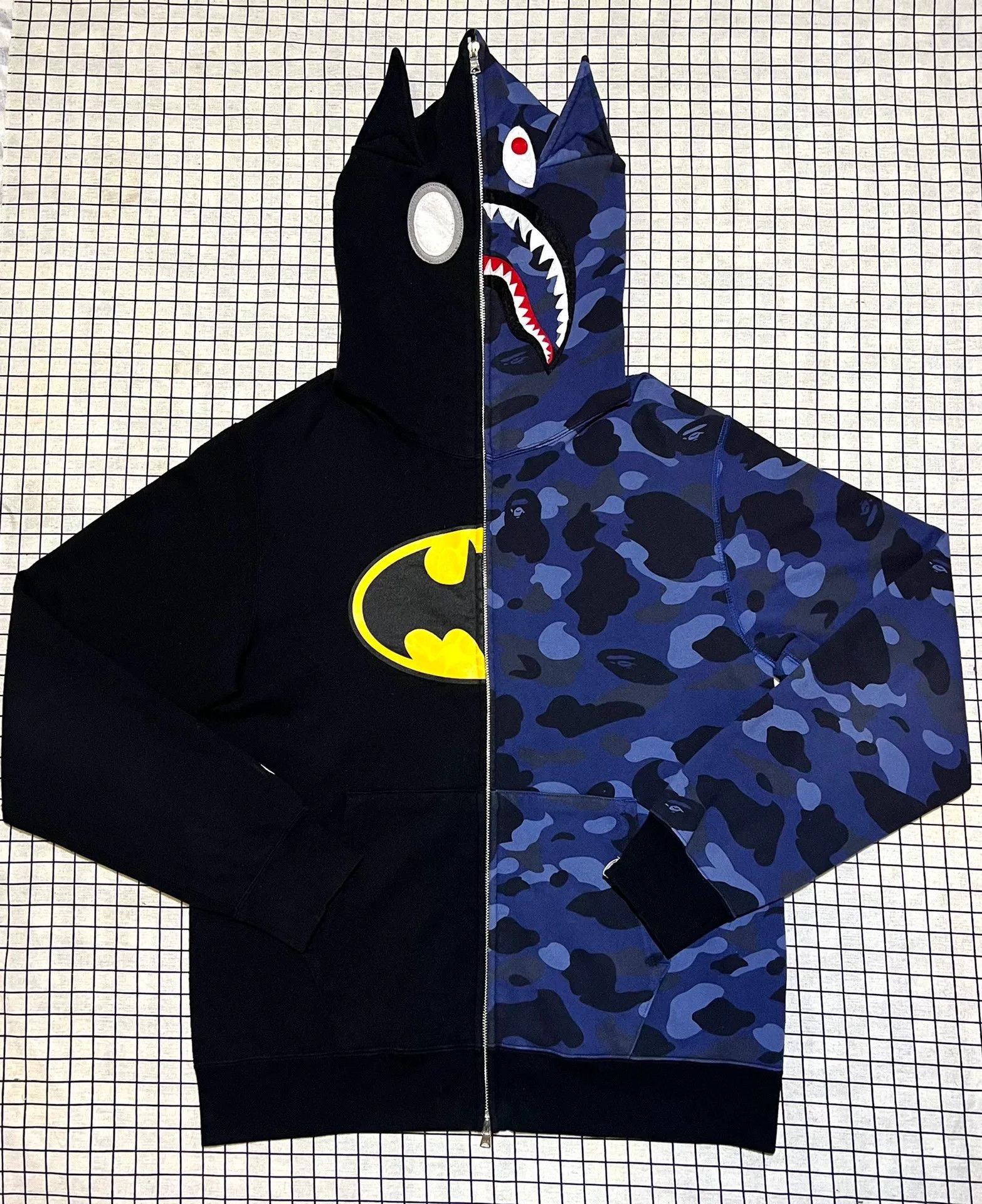 Bape Bape Collab Shark Multi Hoodie xl Men Size US XL / EU 56 / 4 - 1 Thumbnail