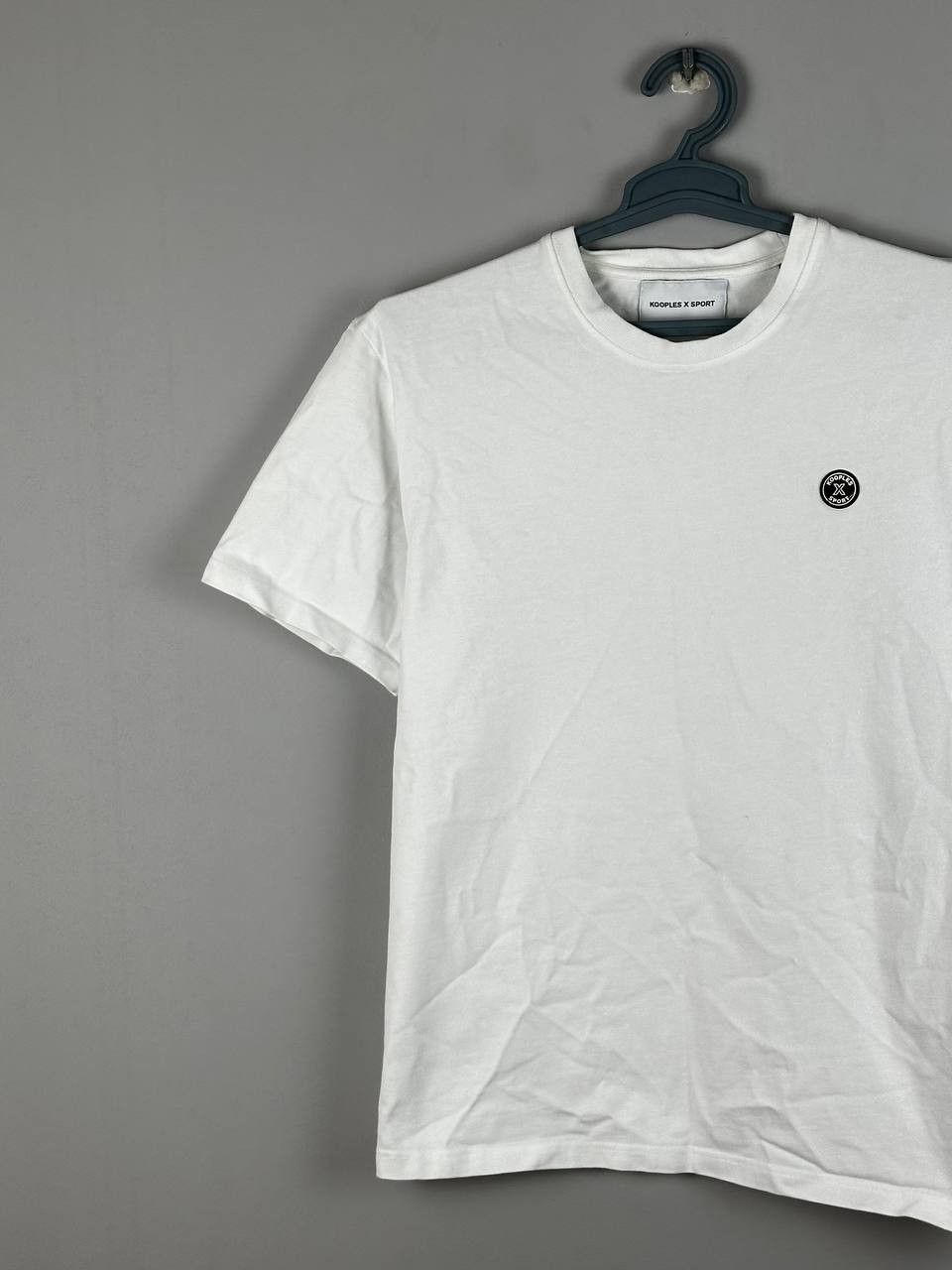 The Kooples The Kooples Streetwear White Basic T Shirt Size US L / EU 52-54 / 3 - 3 Thumbnail