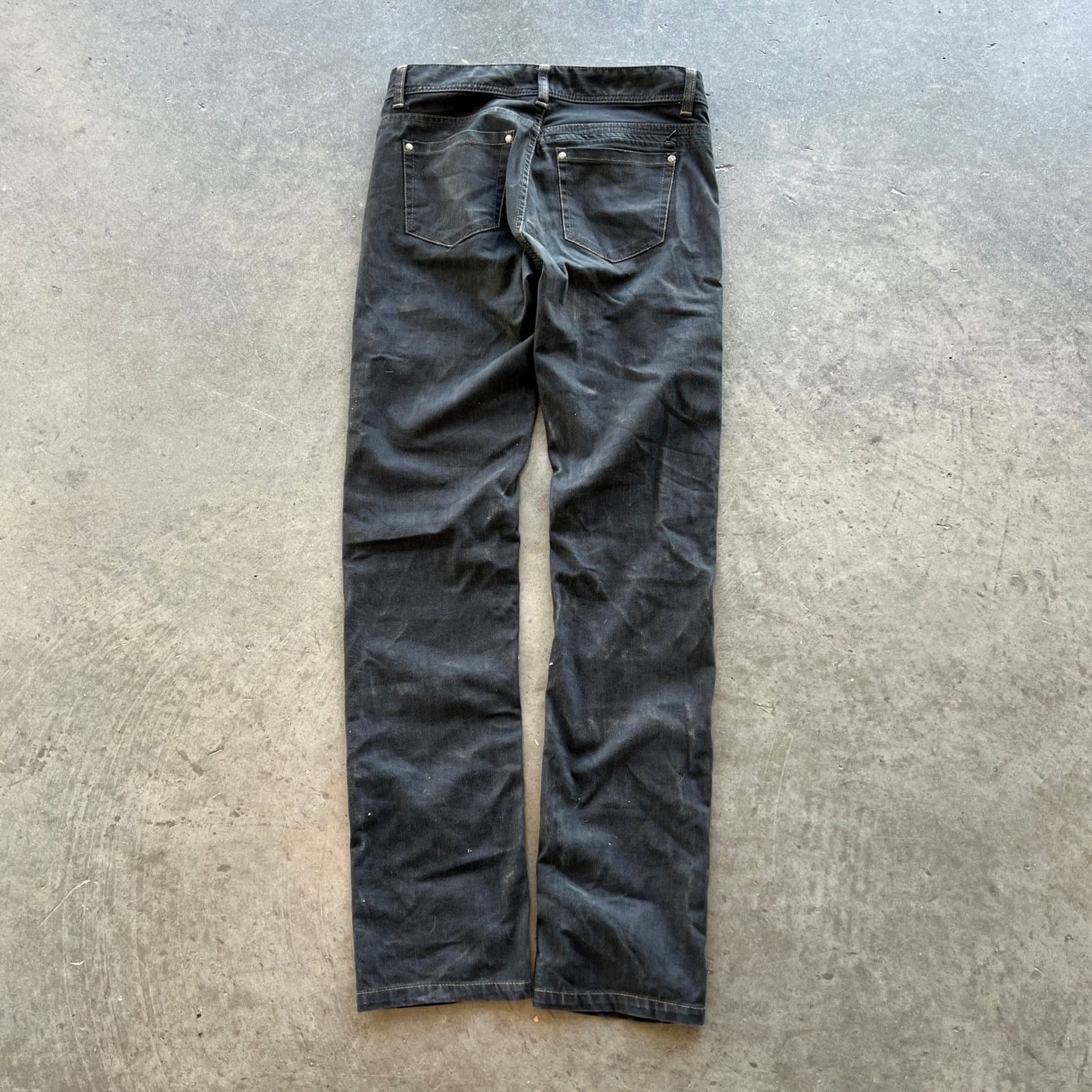 Athleta VINTAGE Athleta Jeans Black Mid Rise Denim Straight Leg 5-Pocket Womens Size 8 Tall Size 30" / US 8 / IT 44 - 3 Thumbnail