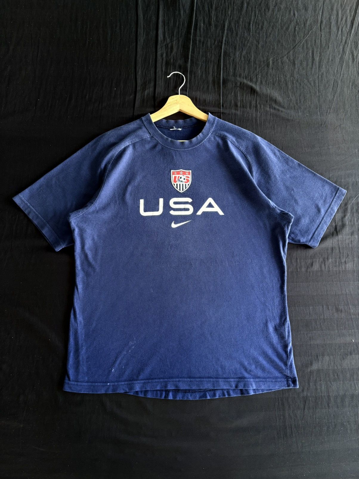 Vintage Y2K Nike Team USA Soccer Tee