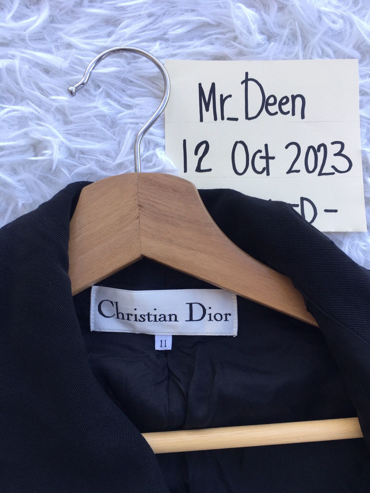 Christian Dior Monsieur Rare Vintage 90s Christian Dior Low Cut Blazer Women Size M / US 6-8 / IT 42-44 - 2 Thumbnail