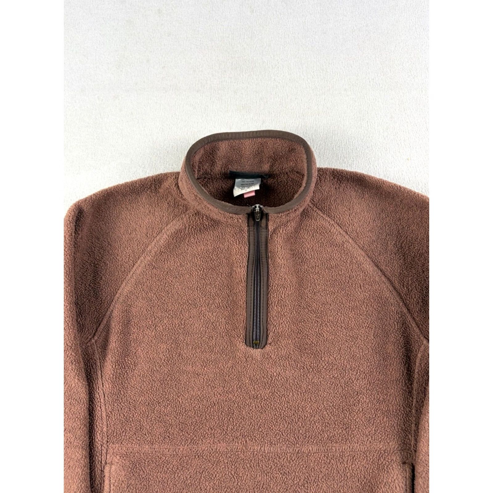 Patagonia VINTAGE Patagonia Synchilla Fleece Quarter Zip Women’s Small Brown Pullover Jacket Size S / US 4 / IT 40 - 2 Thumbnail