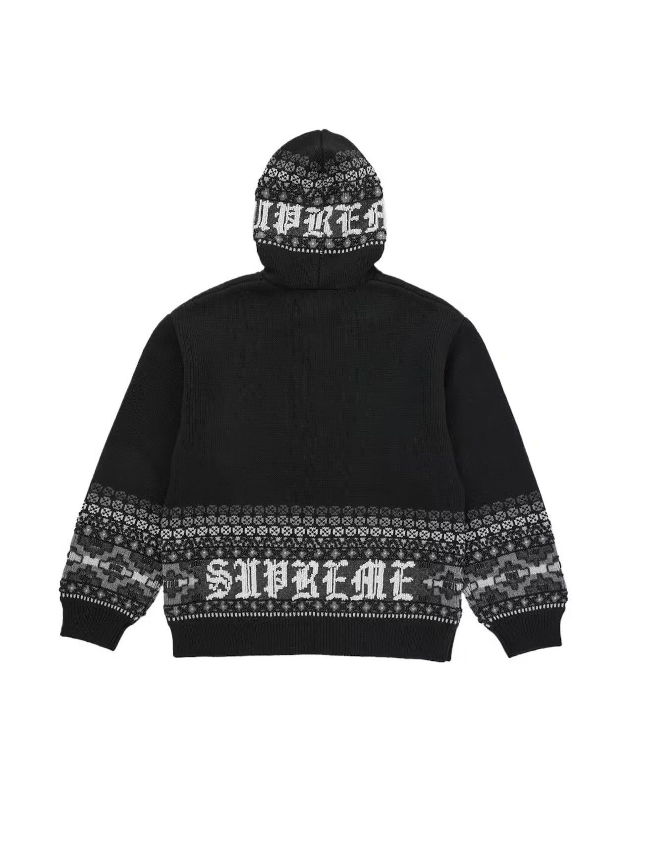 Supreme Supreme Beaded Zip Up Hooded Sweater Size US L / EU 52-54 / 3 - 3 Thumbnail