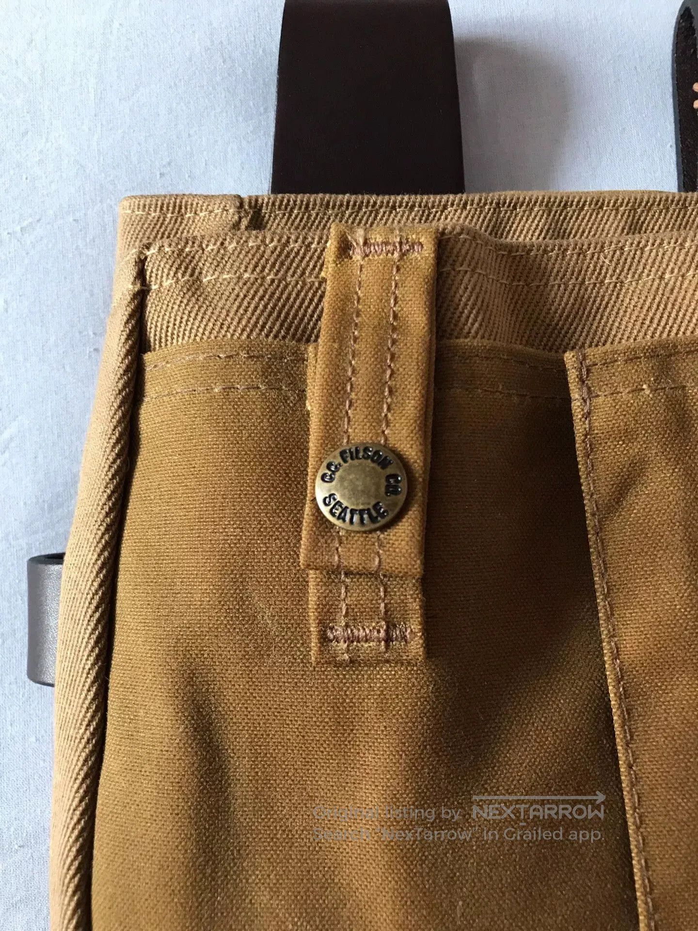 Filson Filson 30169 Heavy Waxed Canvas Waist Bag. Size ONE SIZE - 6 Thumbnail