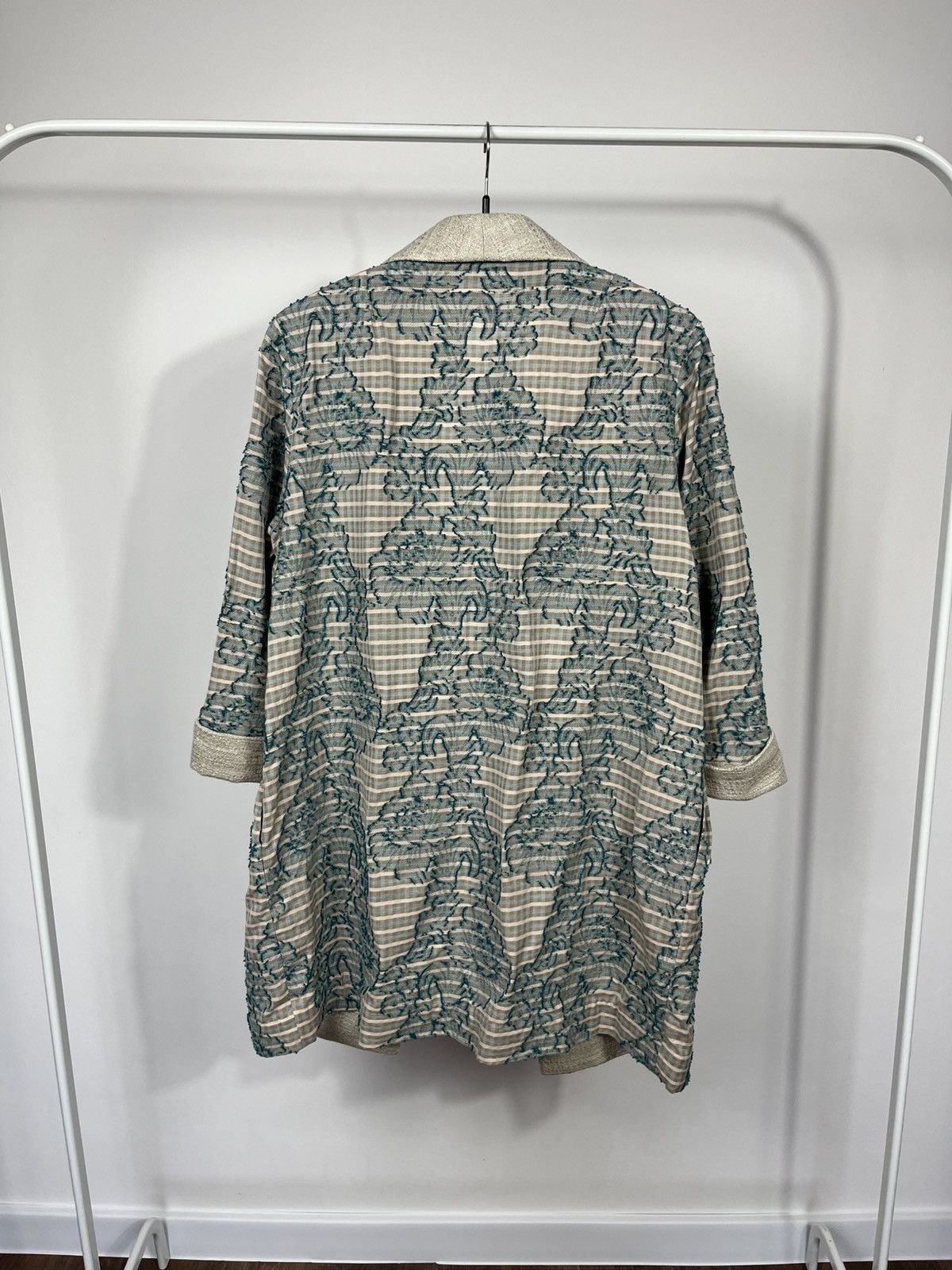 Other Tendresses Made in Italy Pattern Long Jacket 46 Size M / US 6-8 / IT 42-44 - 13 Thumbnail