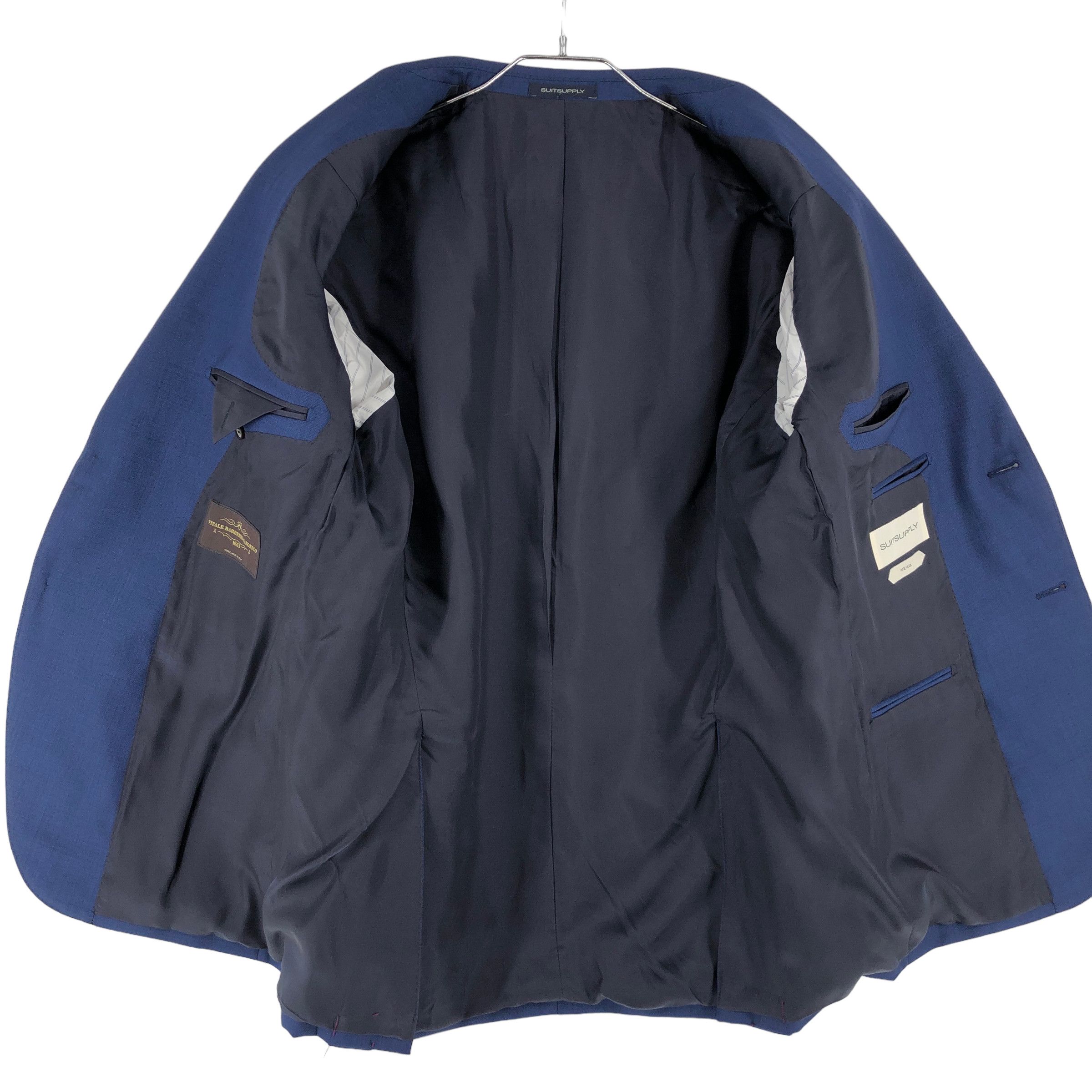 Suitsupply Lazio Single Breasted Wool Blazer Size EU:26; UK:42; US:42S Size 42S - 3 Thumbnail