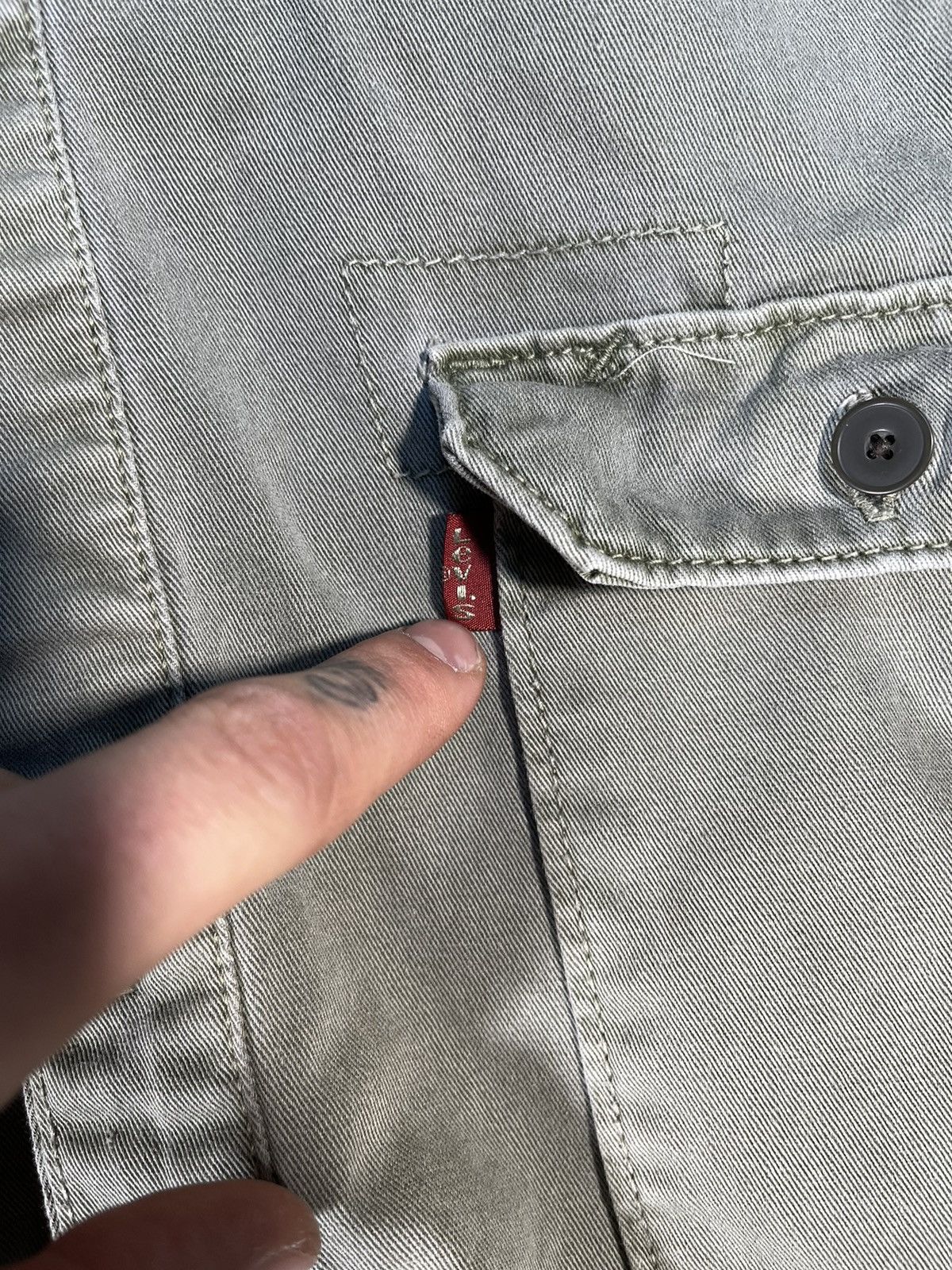 Levi's Levi’s Workwear Longsleeve Button Up Size US XL / EU 56 / 4 - 3 Thumbnail