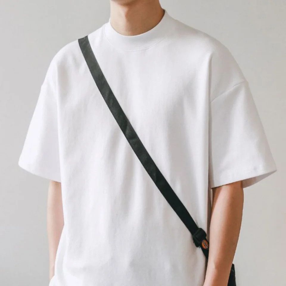 Other New Thick Plain White Oversized Tee Tights Collar Size US S / EU 44-46 / 1 - 3 Thumbnail