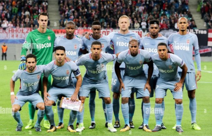 Nike Nike as Monaco player issue UCL soccer football jersey XL Size US XL / EU 56 / 4 - 2 Thumbnail