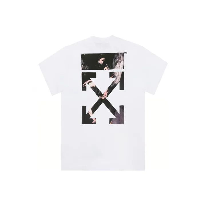OFF-WHITE Artistic Arrow Short Sleeve T-Shirt 0079