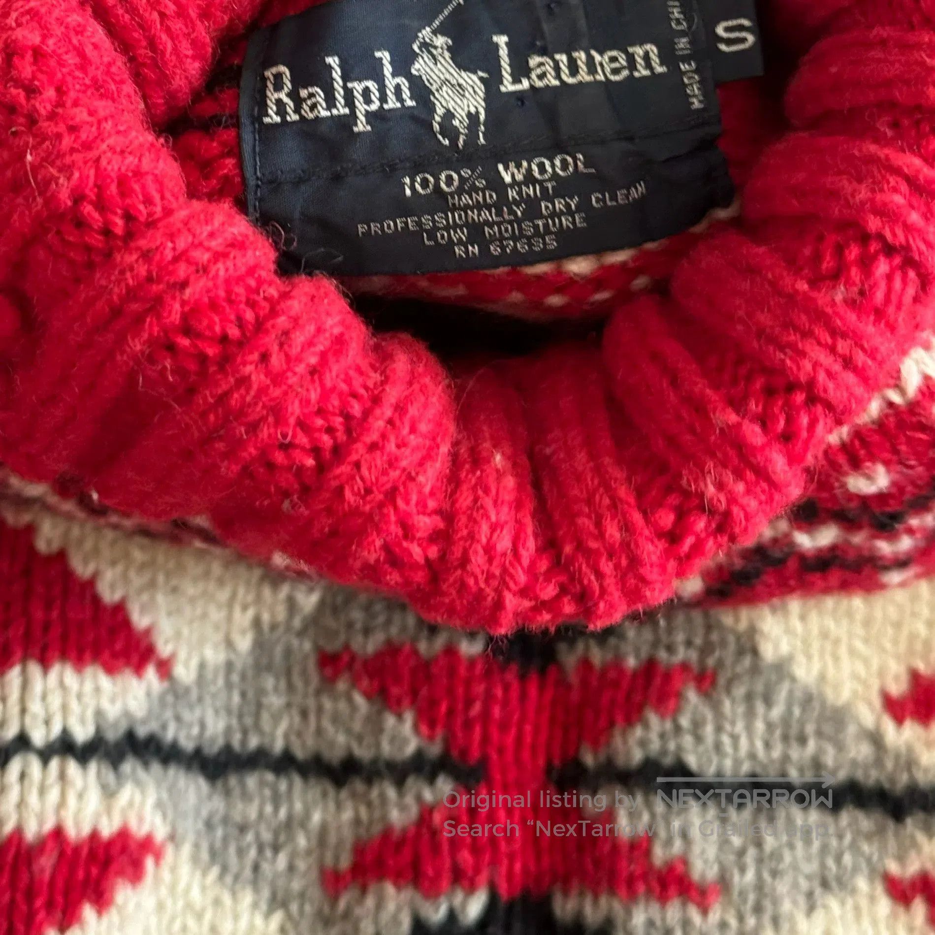 Polo Ralph Lauren Polo Ralph Lauren Wool Navajo Sweater. Size US L / EU 52-54 / 3 - 3 Thumbnail