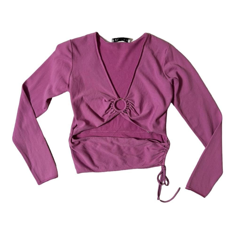 Zara Zara l Cut Out Knit Top Large Size L / US 10 / IT 46 - 2 Thumbnail