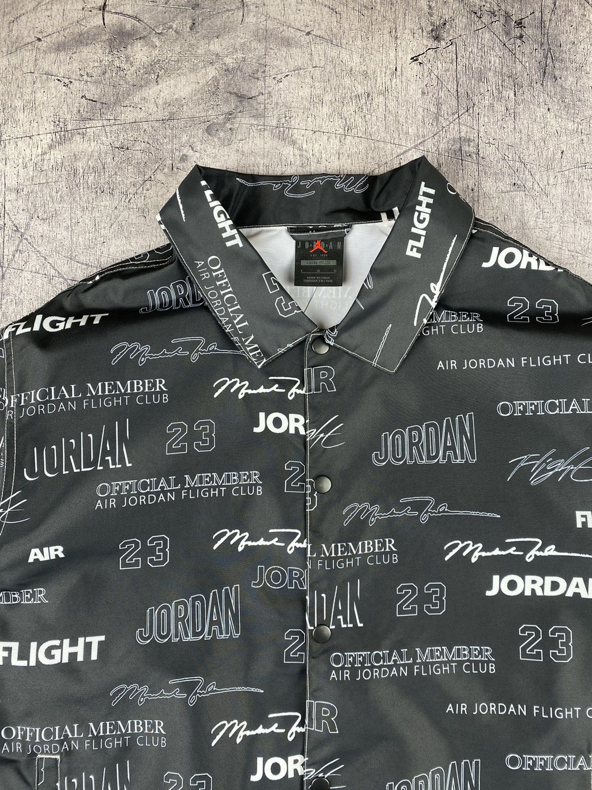 Jordan Brand × Nike Nike Air Jordan Satin Coaches Jacket Size S Size US S / EU 44-46 / 1 - 5 Thumbnail