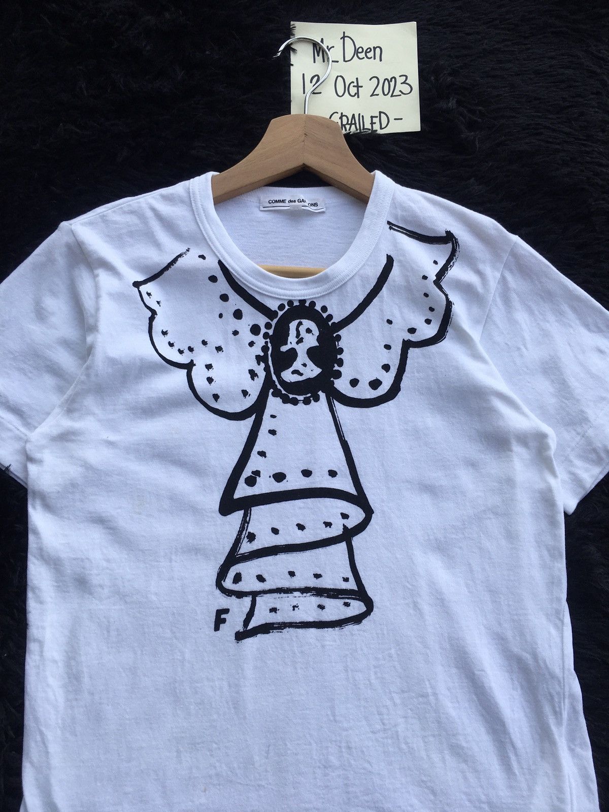 Comme des Garcons Rare AD 2008 Comme Des Garcons CDG Flower Tshirt Size US S / EU 44-46 / 1 - 5 Thumbnail