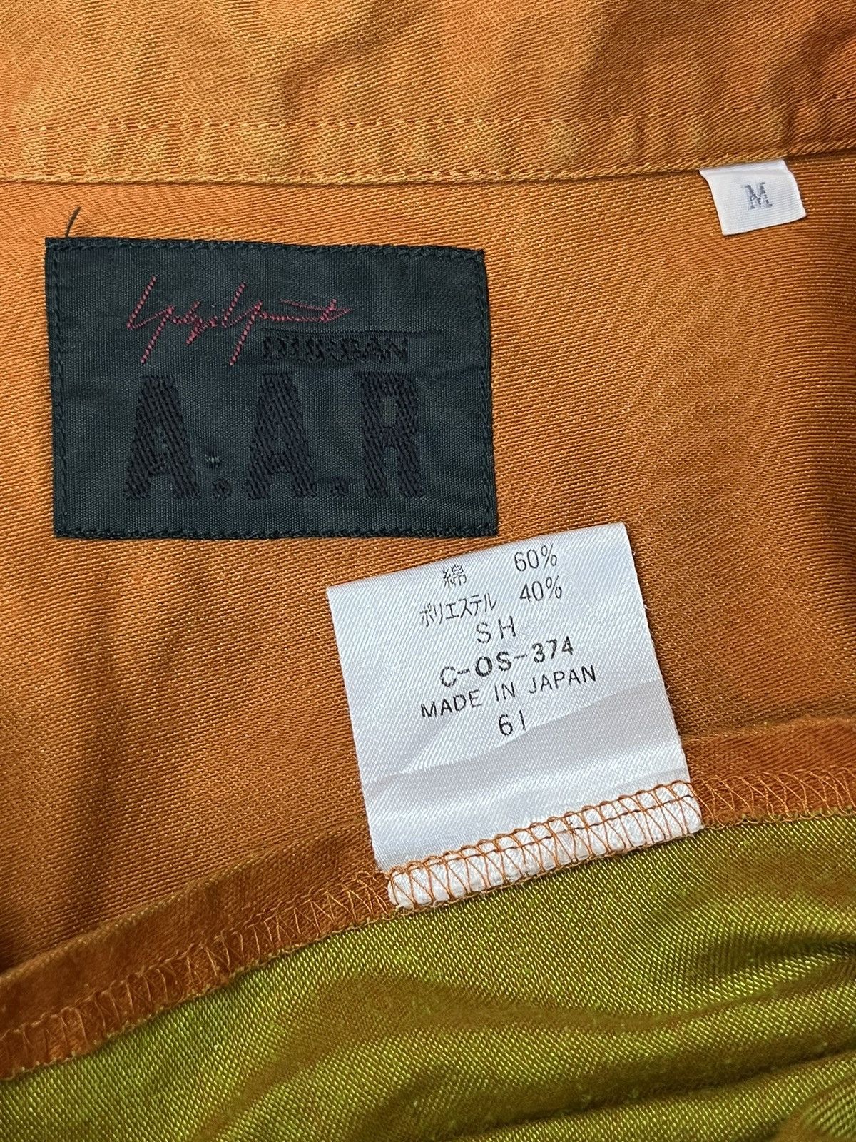 Yohji Yamamoto ICONIC🔥YOHJI YAMAMOTO AAR DURBAN TWO TONE BUTTON UPS SHIRT Size US M / EU 48-50 / 2 - 11 Thumbnail