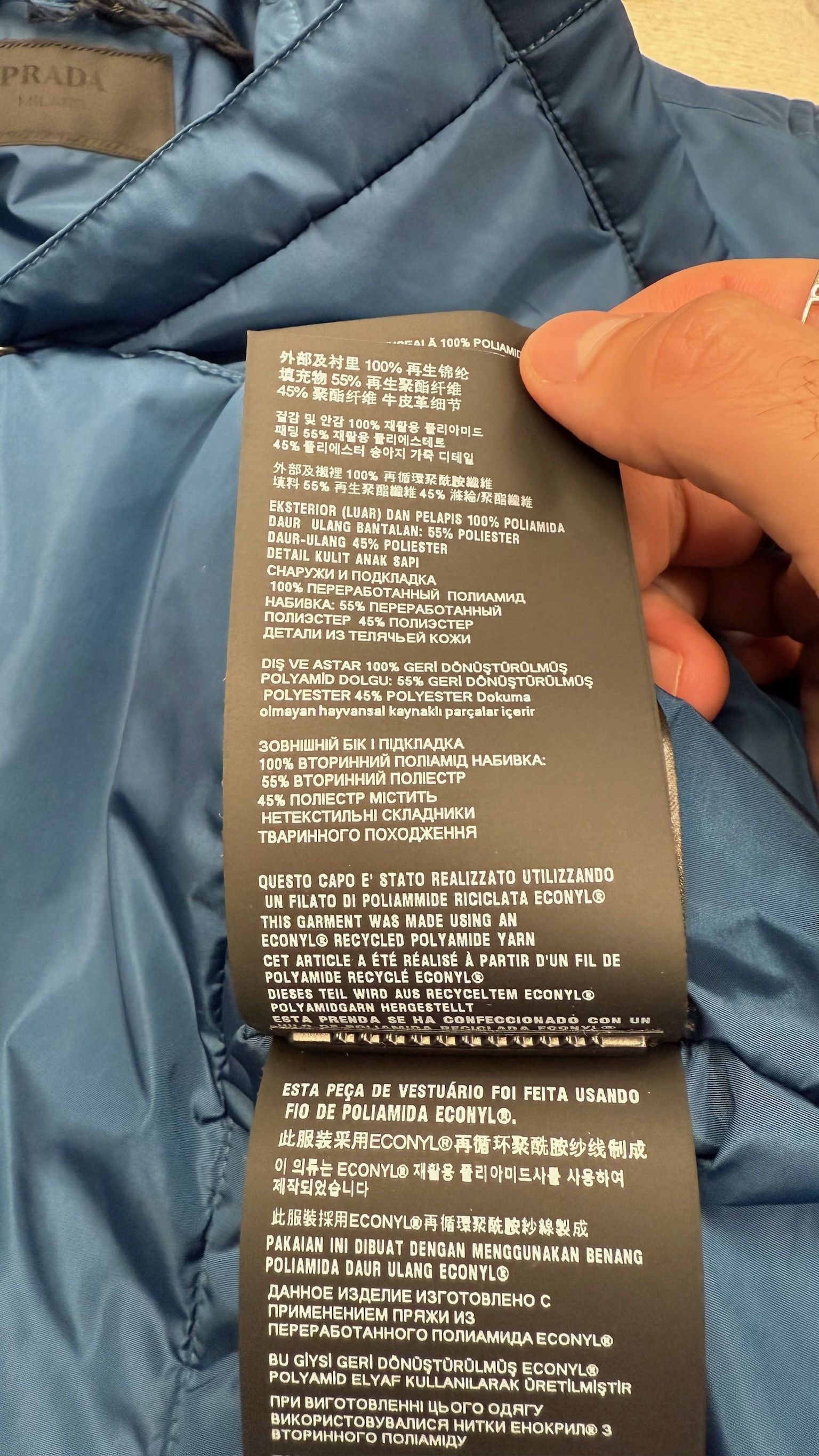 Prada Prada Re-Nylon Coach Jacket Size US M / EU 48-50 / 2 - 13 Thumbnail