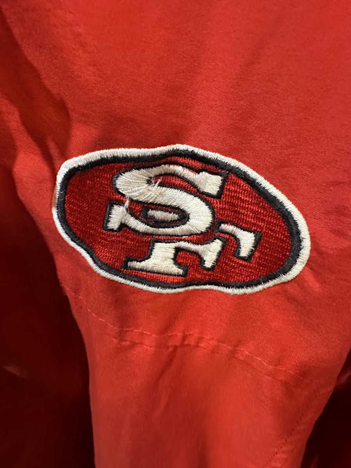 Starter Vintage 49ers Starter Hooded Jacket L Size US L / EU 52-54 / 3 - 5 Thumbnail