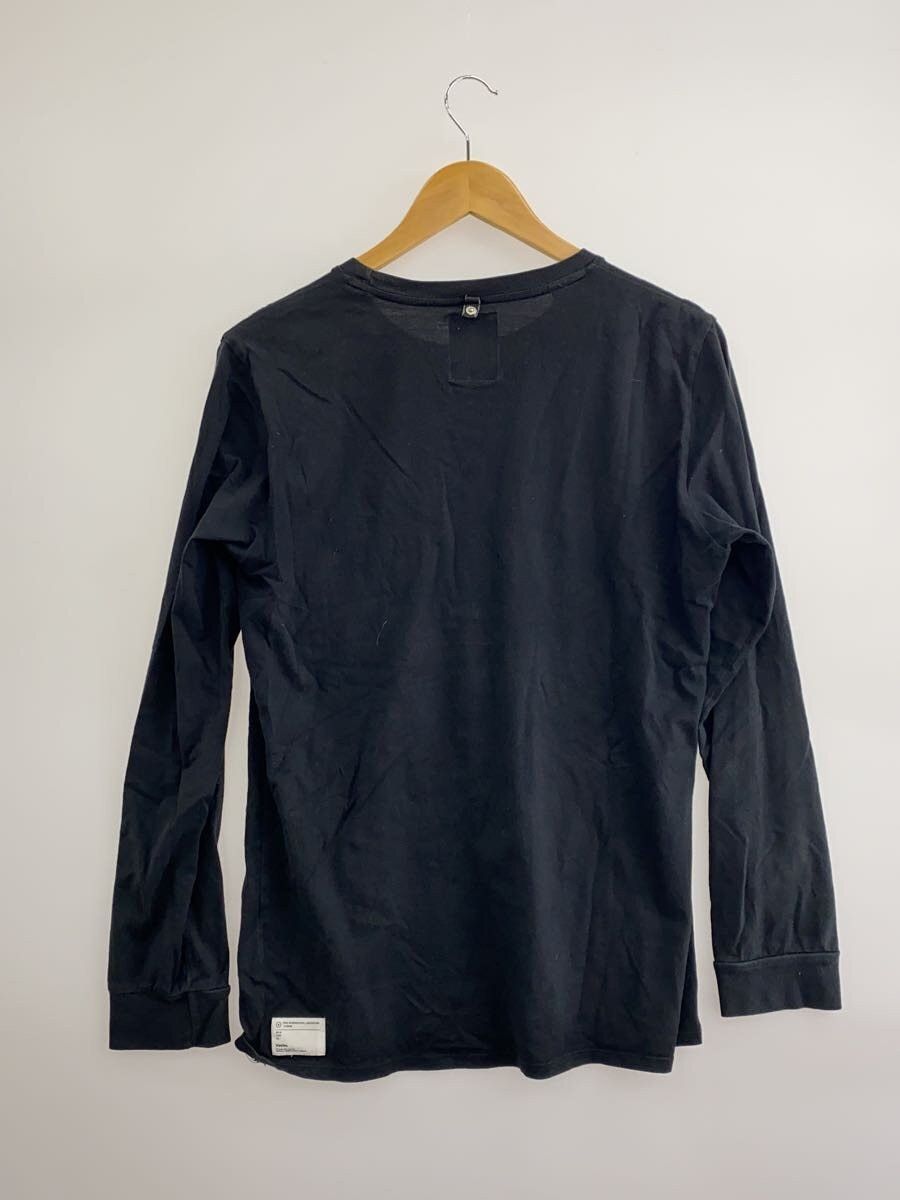 Visvim Black Cotton Long-sleeved T-shirt Size US M / EU 48-50 / 2 - 2 Thumbnail