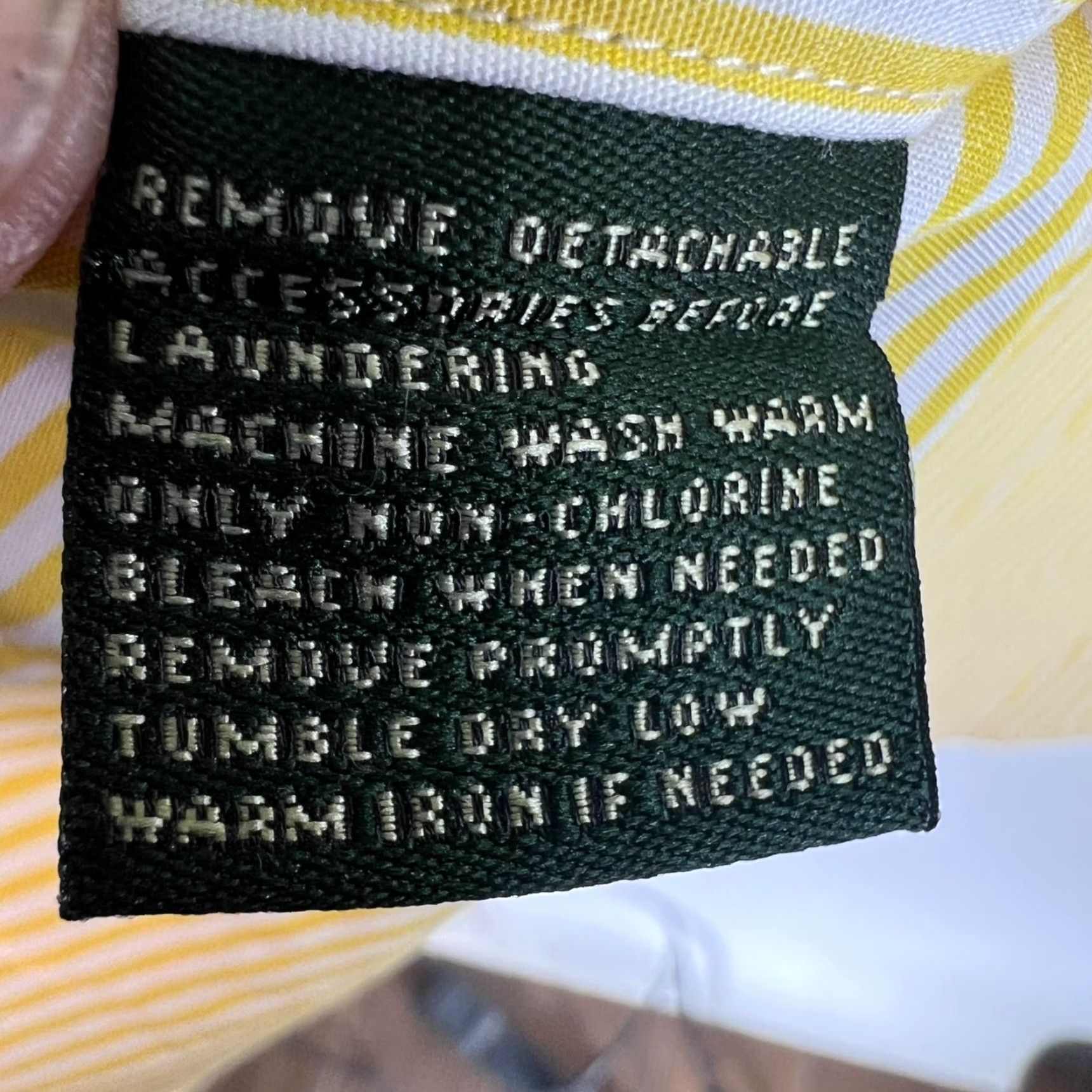 Ralph Lauren Ralph Lauren Slim Fit Button-Down Shirt Men Yellow Striped Non-Iron 16/33 46 Chest Size US L / EU 52-54 / 3 - 7 Thumbnail