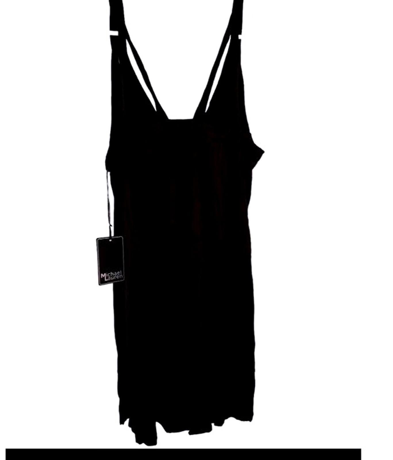 Designer Michael lauren black dress Size L / US 10 / IT 46 - 6 Thumbnail