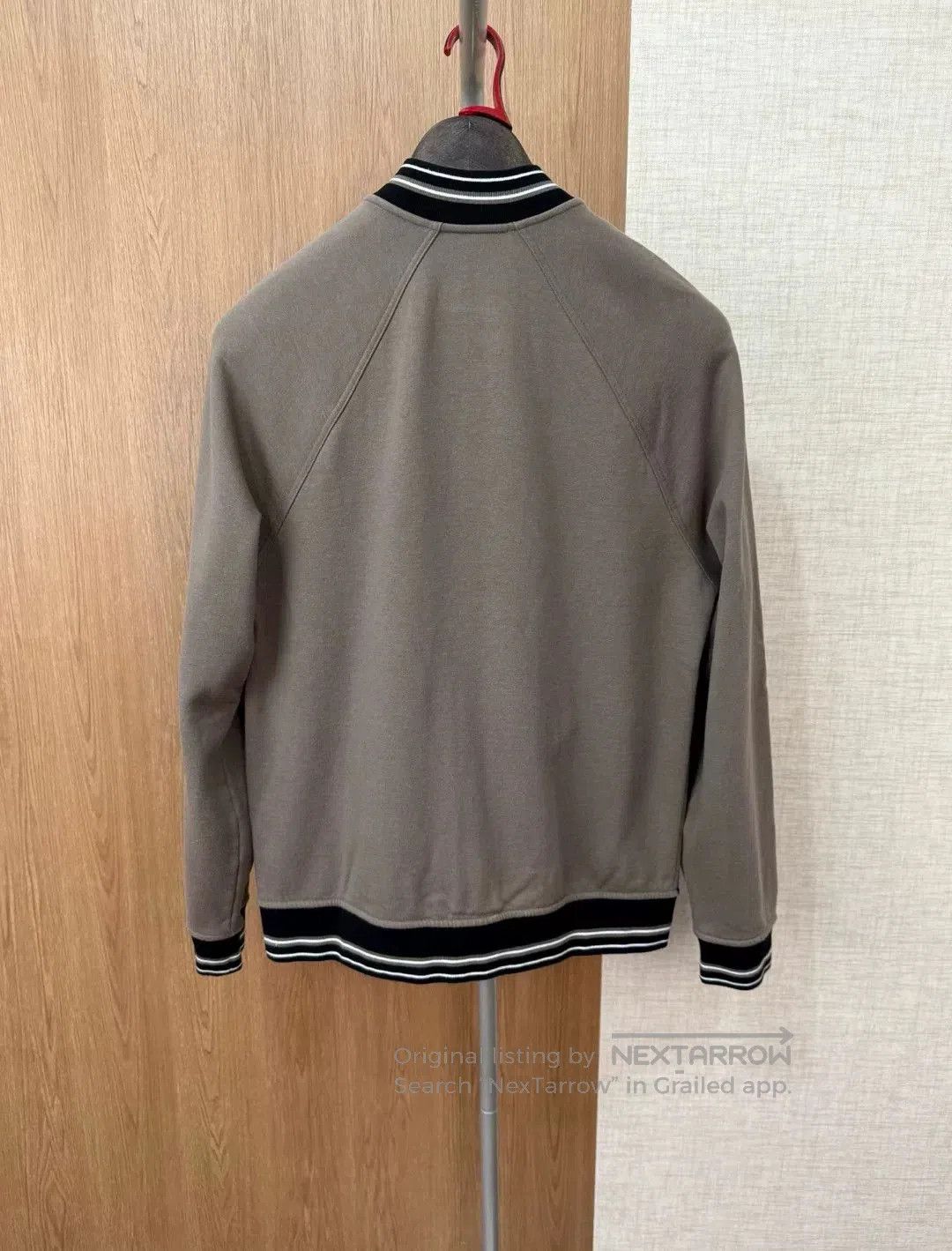 Hermes Hermes Men's Baseball Jacket with Fleece Lining. Size US L / EU 52-54 / 3 - 3 Thumbnail