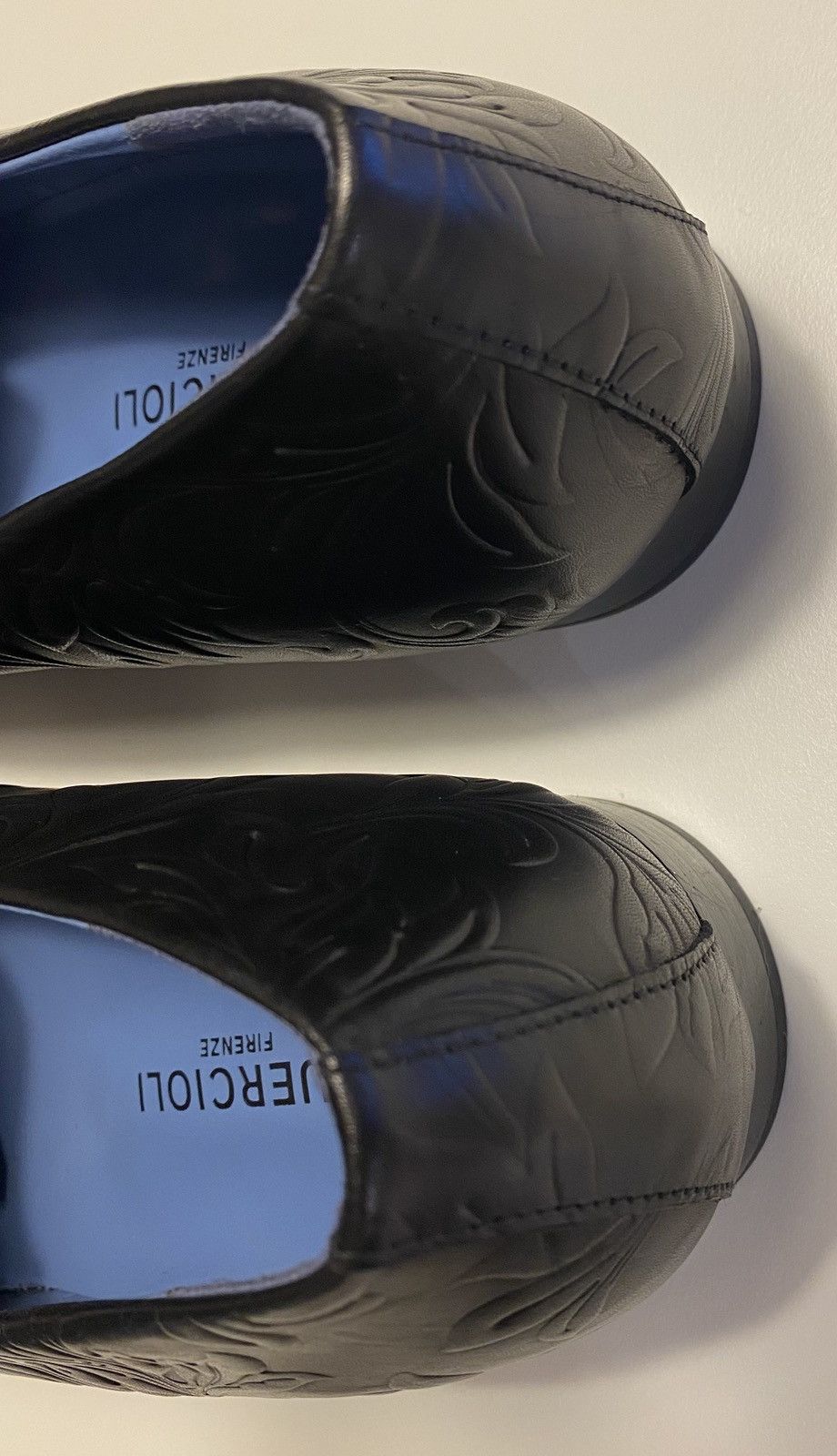 Quercioli Firenze ramage leather loafers Size US 10 / EU 43 - 6 Thumbnail