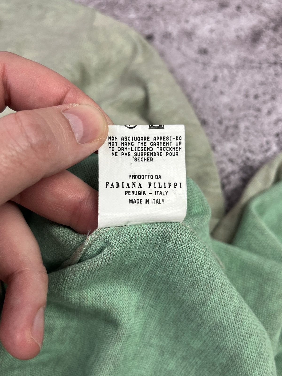 Fabiana Filippi MintGreen Lightweight Cotton Cardigan Size S 🇮🇹 Quiet Luxury Size M / US 6-8 / IT 42-44 - 10 Thumbnail