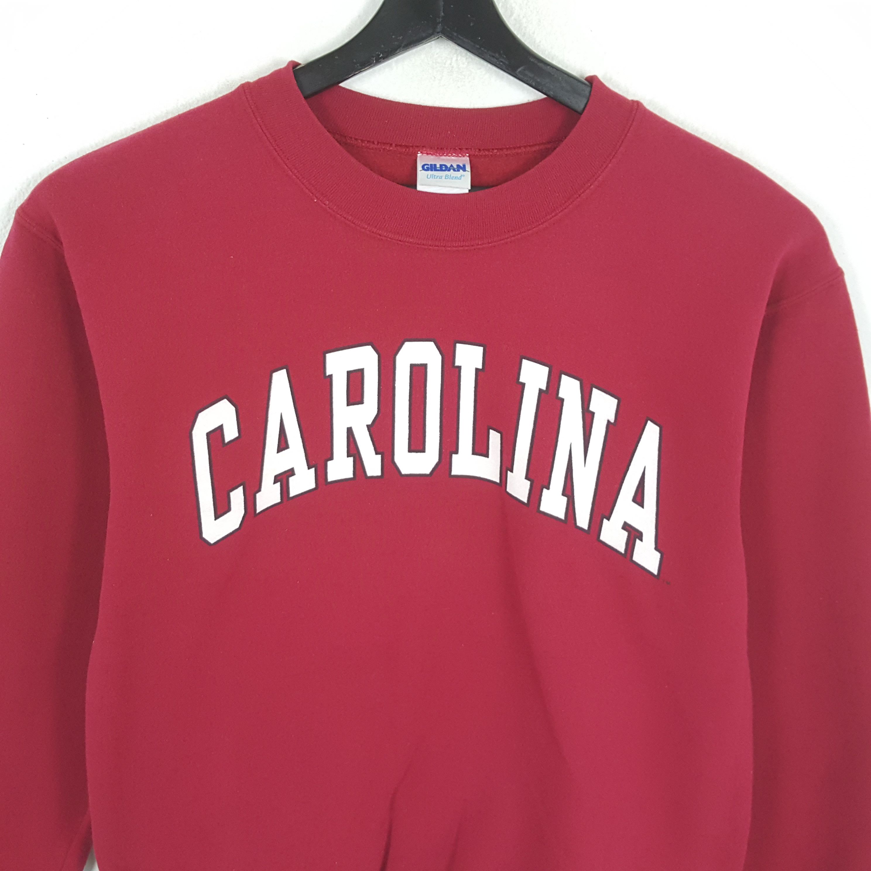 Vintage CAROLINA Center Spellout Design Streetwear Sweatshirt Size US S / EU 44-46 / 1 - 2 Thumbnail
