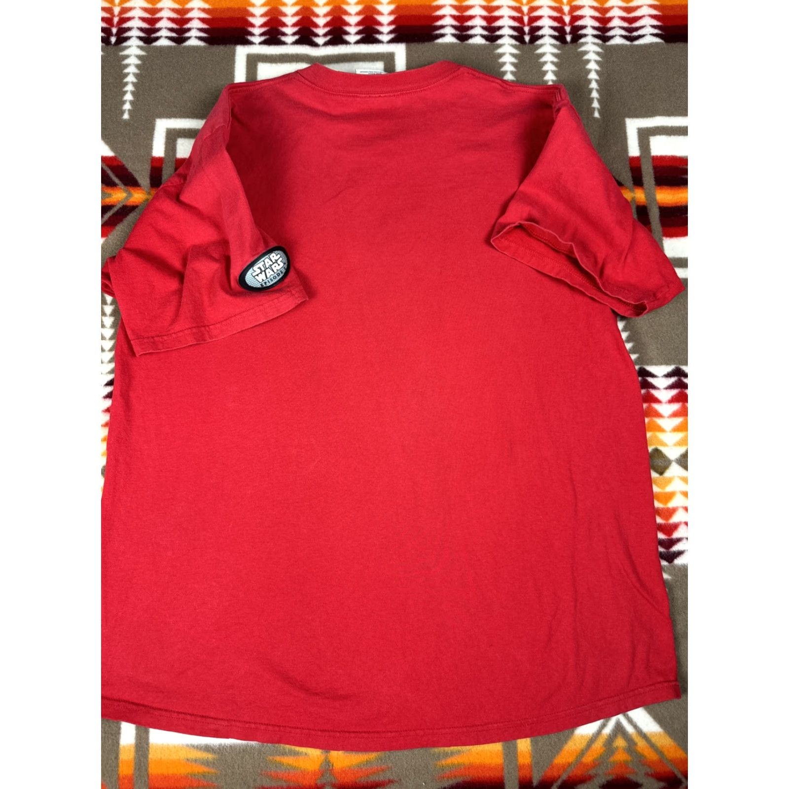 Lee VINTAGE Star Wars Episode 1 1999 Lee Mens Crewneck Promo T Shirt XL Made In USA Red Mens Version? Size US XL / EU 56 / 4 - 8 Thumbnail