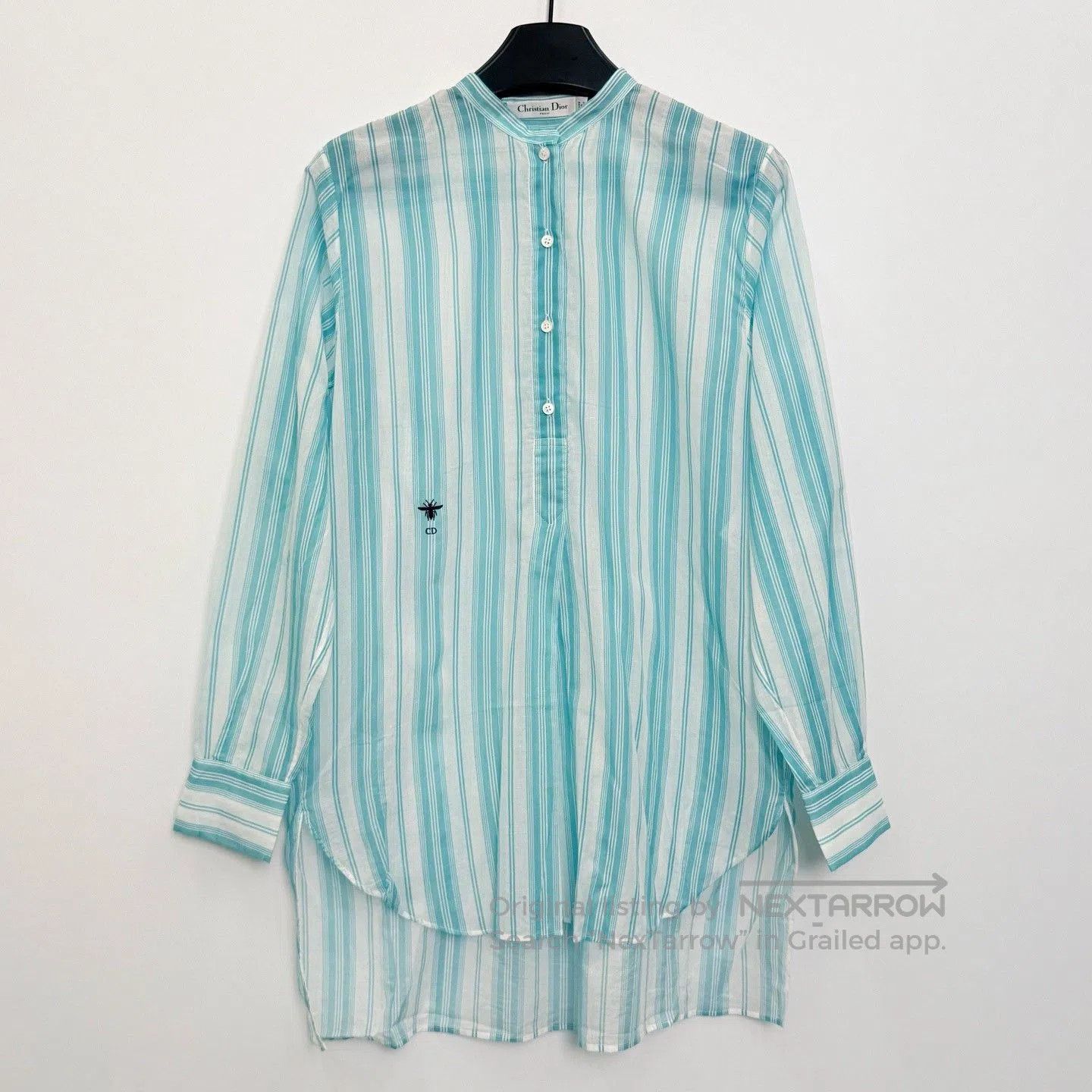 Dior Dior Pattern Long Sleeve Button Shirt. Size XXS / US 00 / IT 34 - 1 Thumbnail
