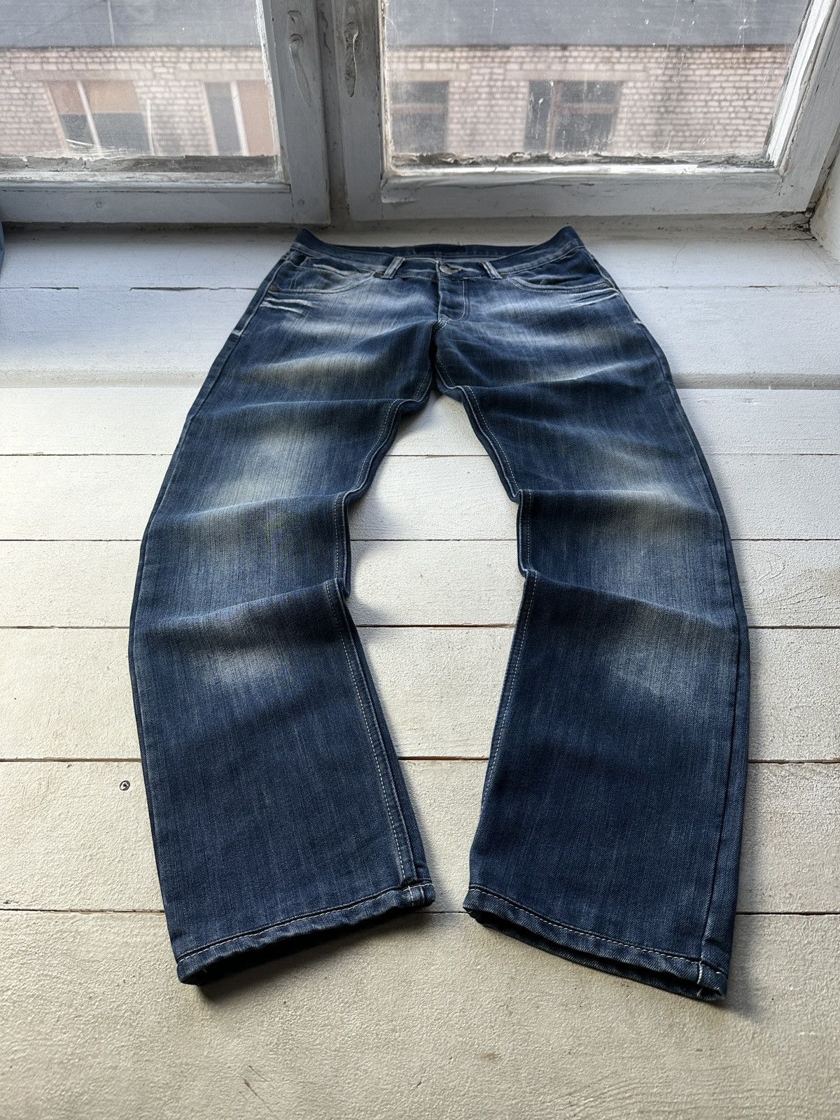 Diesel 🚨 RARE DIESEL MEN DENIM JEANS AVANT GARDE IFSIXWASNINE Y2K Size US 32 / EU 48 - 1 Thumbnail