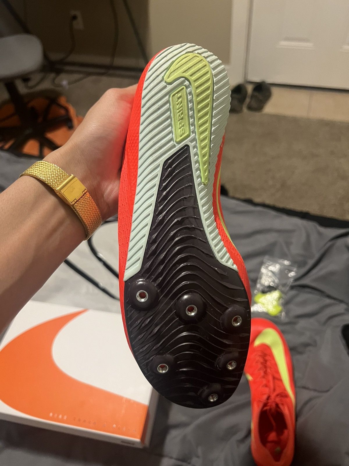 Nike Nike rival sprint spikes Size US 10.5 / EU 43-44 - 3 Thumbnail