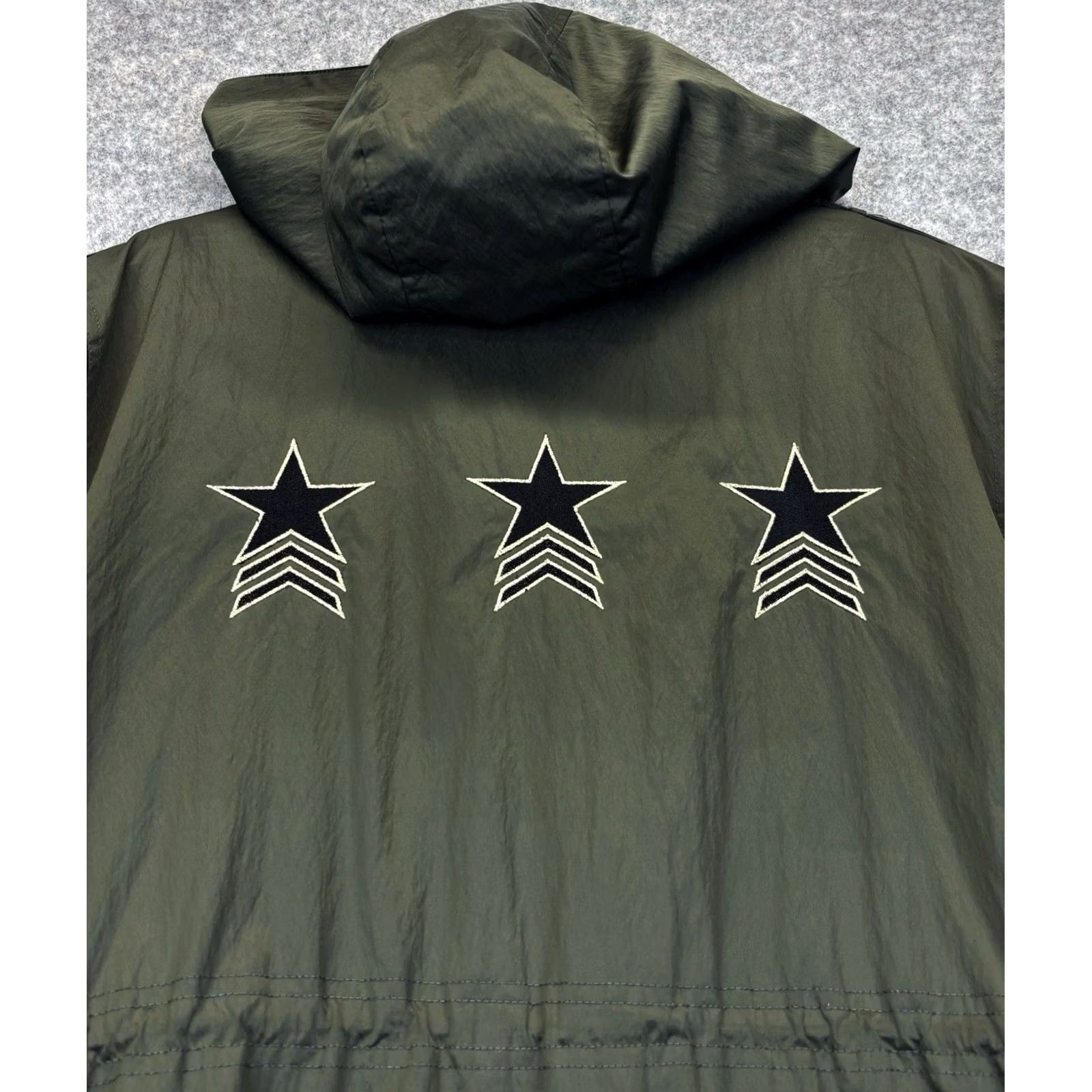 Vintage Mint Velvet Parka Jacket Size UK 8 – Womens Star Design Khaki Hooded – Vintage Style Size M / US 6-8 / IT 42-44 - 6 Thumbnail