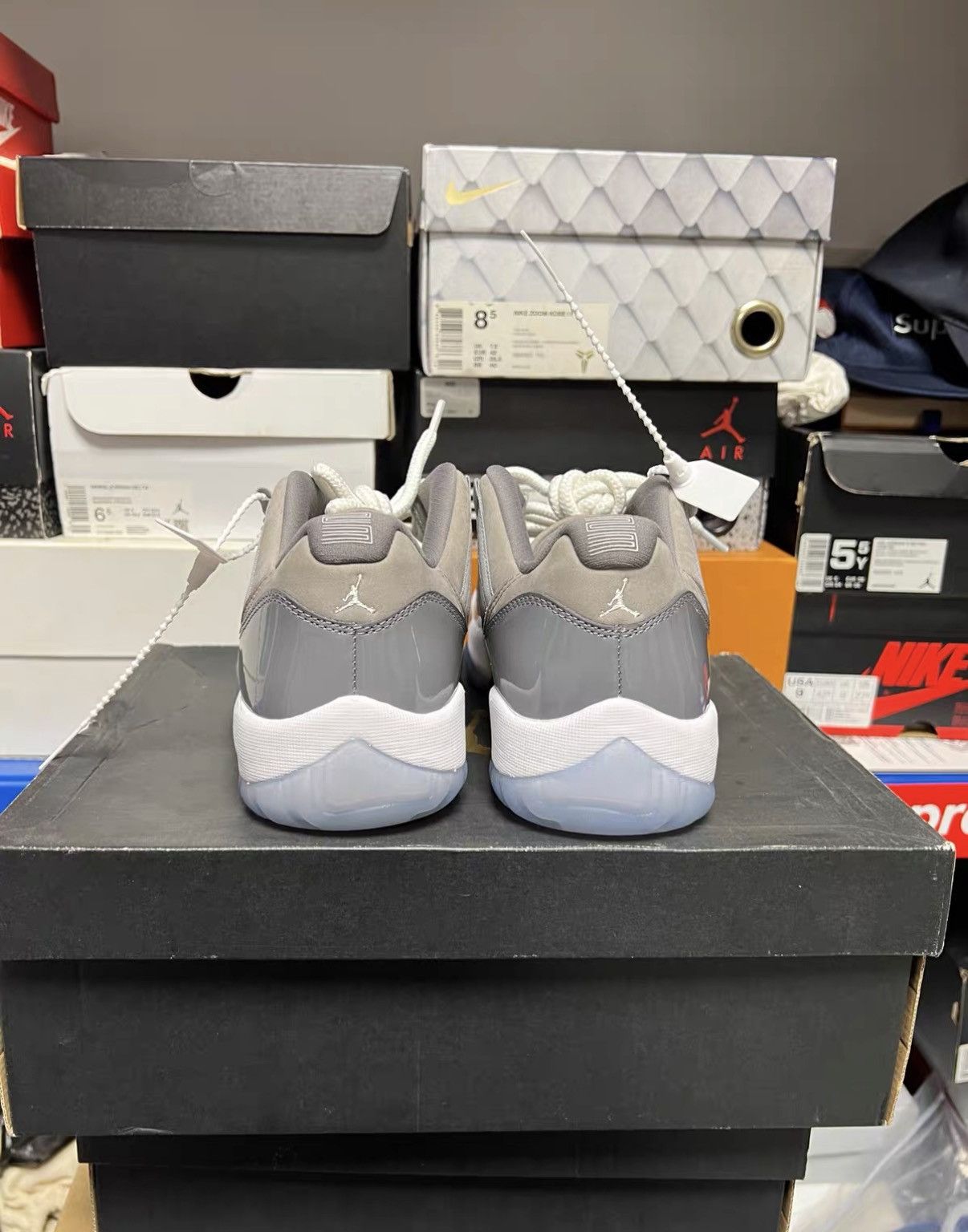Jordan Brand Air Jordan 11 Low Cool Grey J42 Size US 10 / EU 43 - 3 Thumbnail