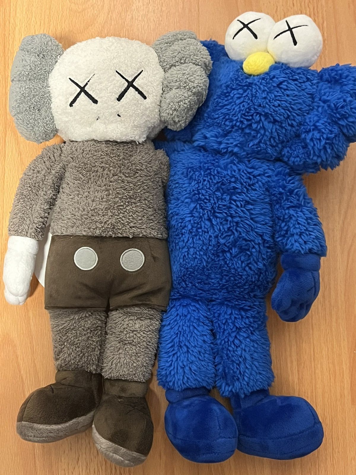 image of Kaws Seeing/watching Plush in Blue, Men's