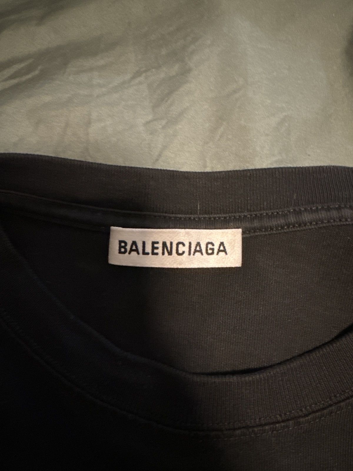 Balenciaga Balenciaga Logo Tee Size US M / EU 48-50 / 2 - 3 Thumbnail