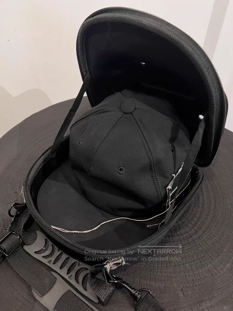 Rick Owens Rick Owens Patchwork Fringe Flat Brimmed Trucker Hat Size ONE SIZE - 1 Thumbnail
