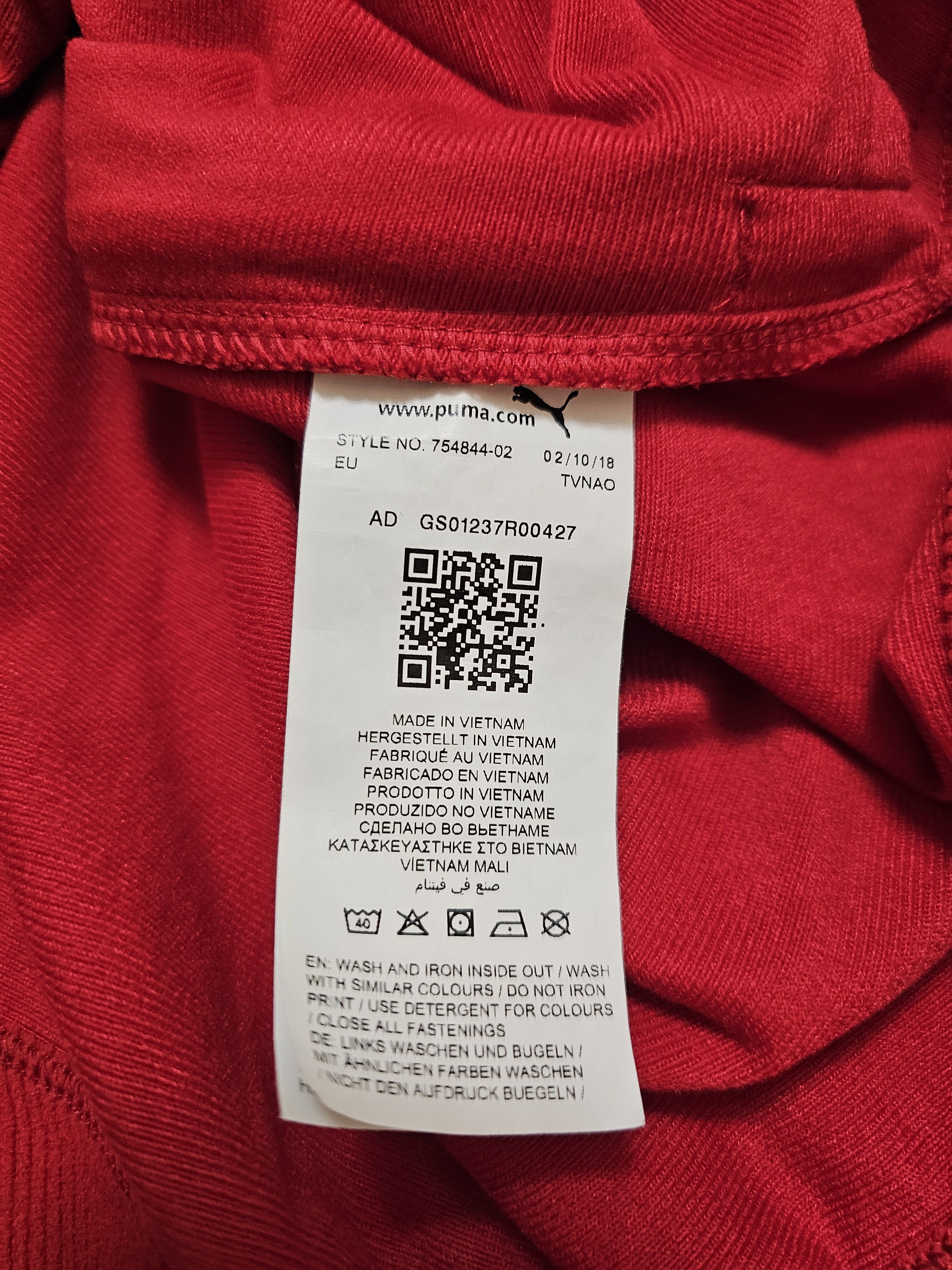 Puma AC MILAN 2018 2019 TRAINING FOOTBALL JACKET SOCCER JACKET Size US XL / EU 56 / 4 - 8 Thumbnail