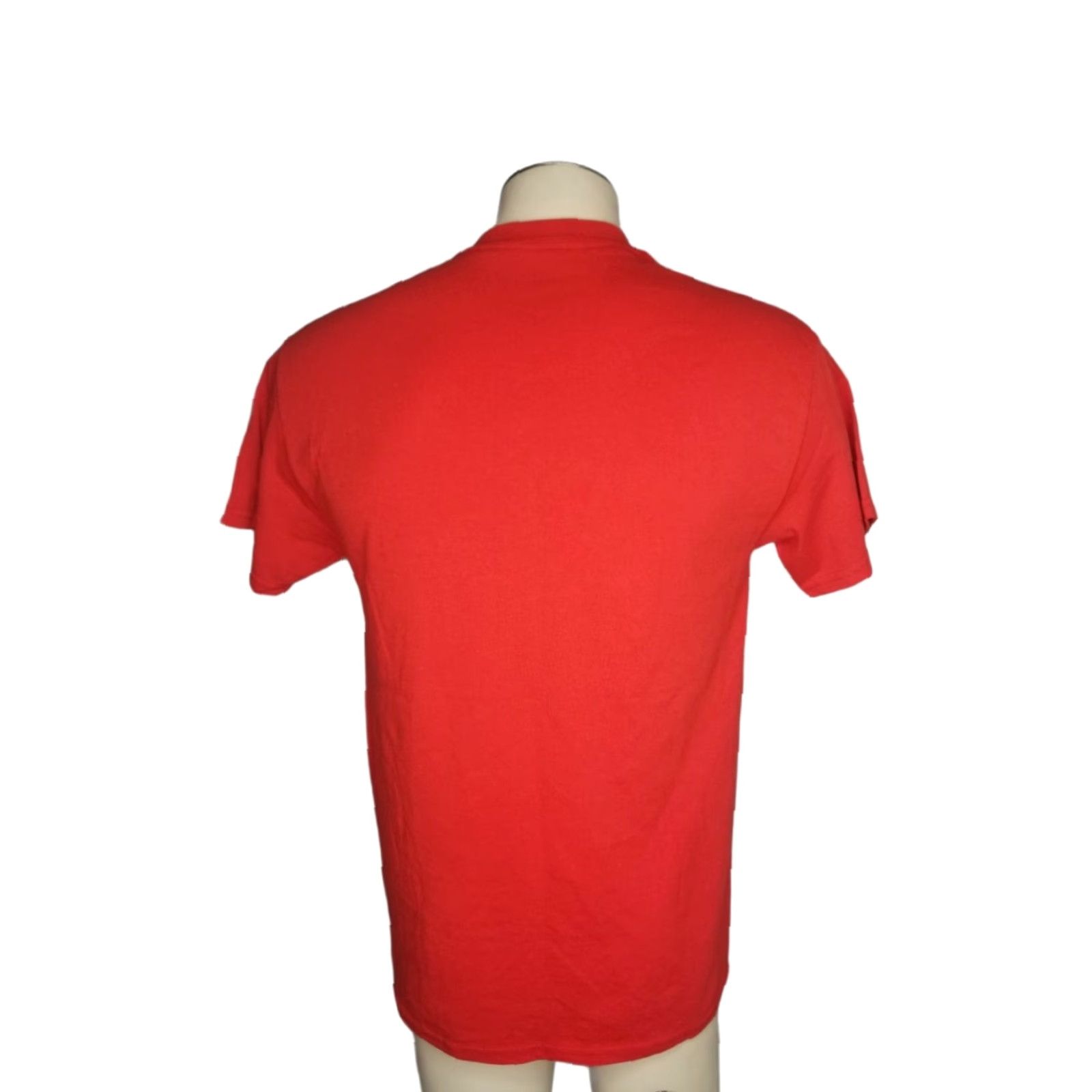 Gildan Chick Fil A Florida T Shirt Mens M Red Cotton Gildan Crew Neck Short Sleeve Printed Family Everyone Feel Like Family Size US M / EU 48-50 / 2 - 2 Thumbnail