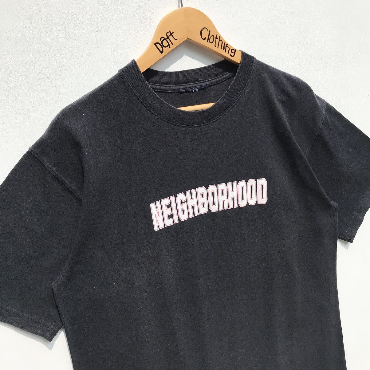 Neighborhood Neigborhood Japan Brand Tee Spellout Neighborhood SunFaded Size US M / EU 48-50 / 2 - 5 Thumbnail