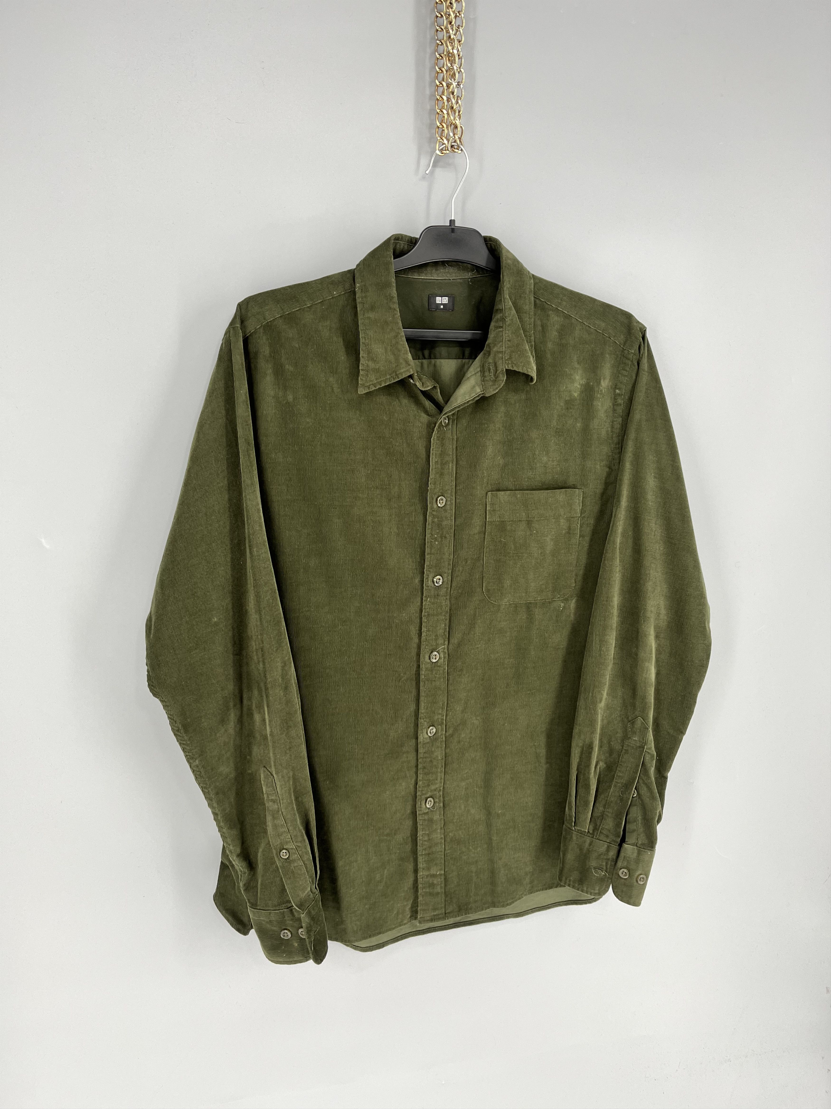 Uniqlo Uniqlo Velvet Style Basic Shirt Size-M Size US M / EU 48-50 / 2 - 2 Thumbnail
